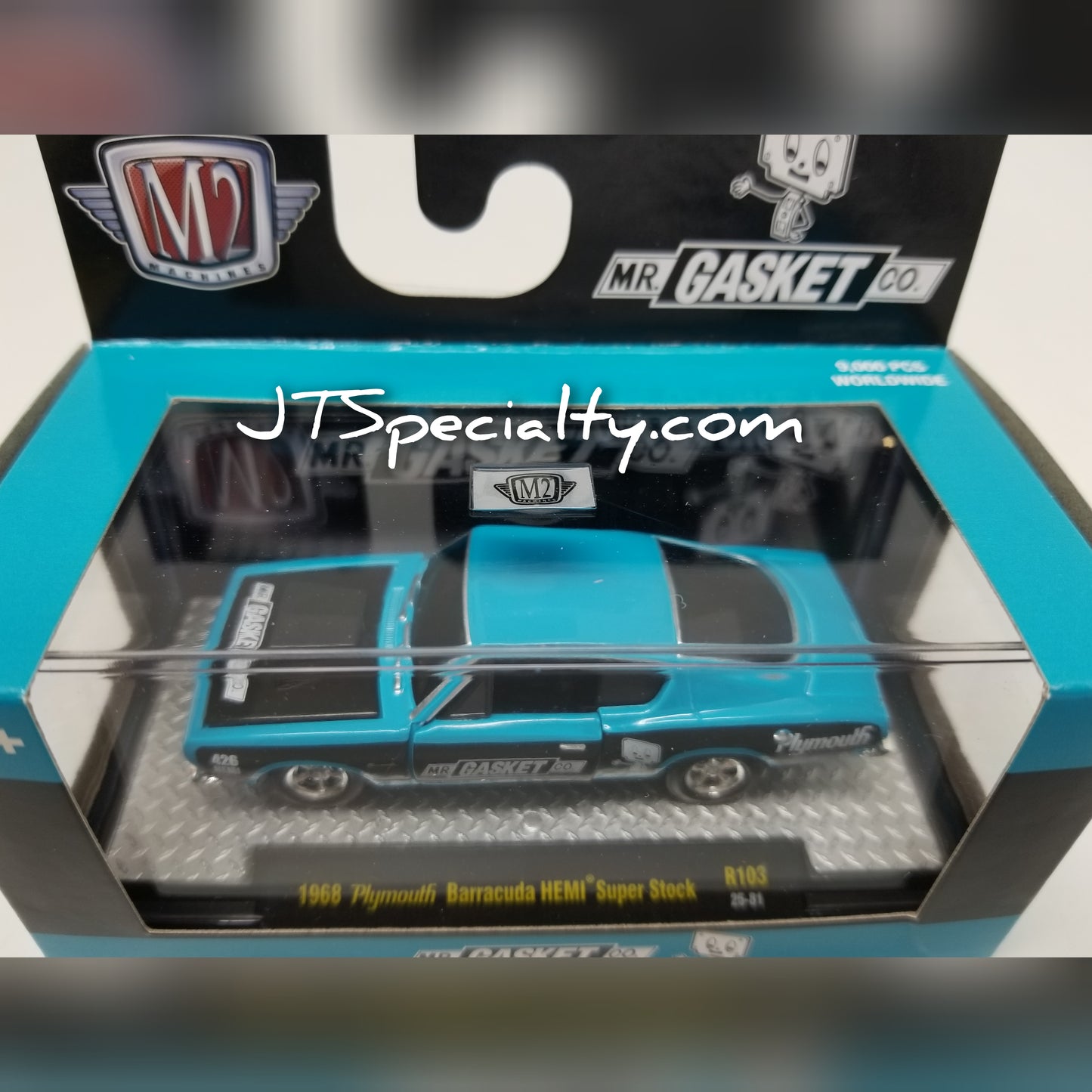 M2 1968 Plymouth Barracuda HEMI Super Stock - Mr Gasket