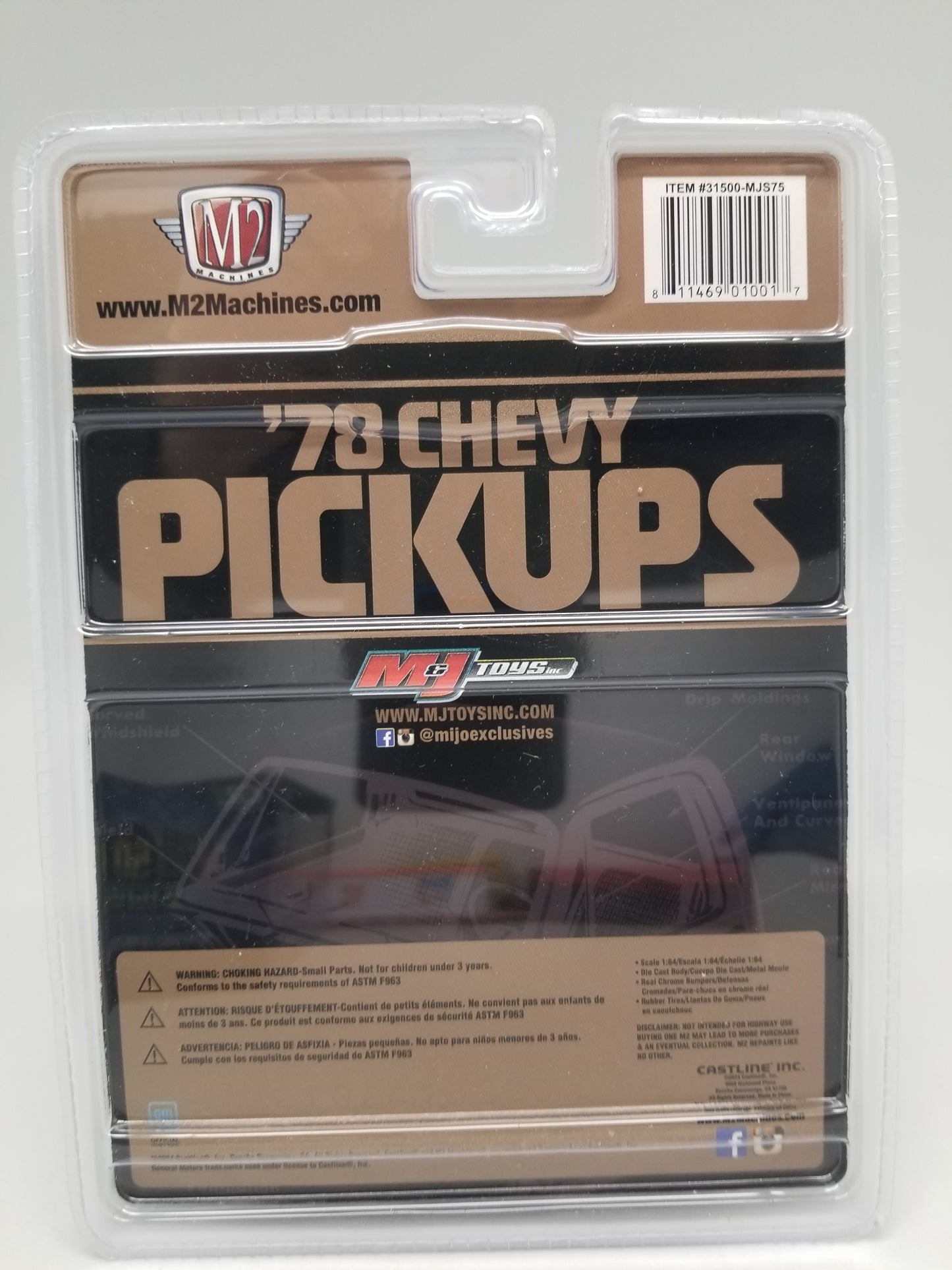 M2 CHASE 1978 Chevrolet Silverado 30 Dually - BLACK - MiJo