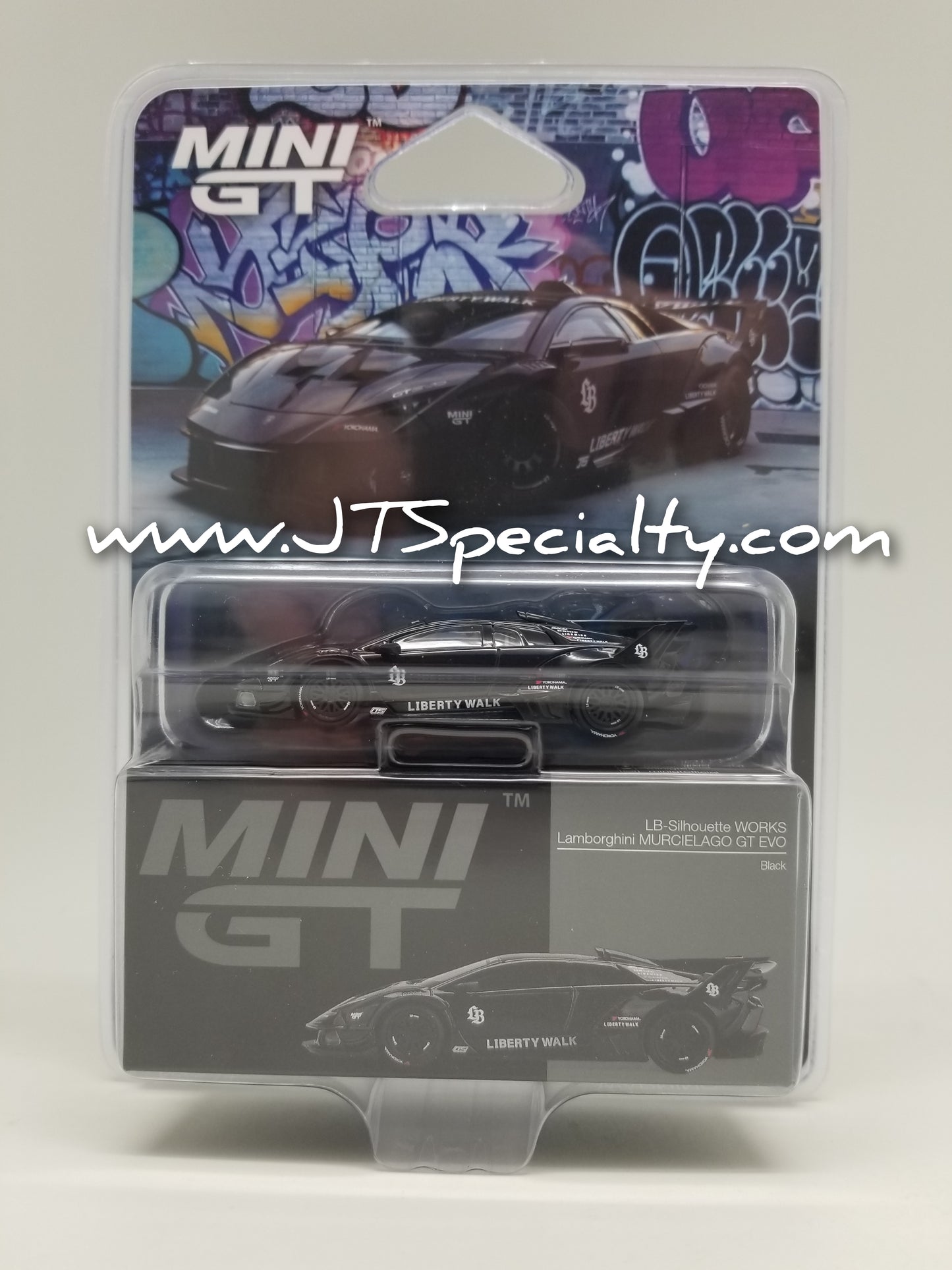 Mini GT 1053 LB-Silhouette WORKS Lamborghini MURCIELAGO GT EVO