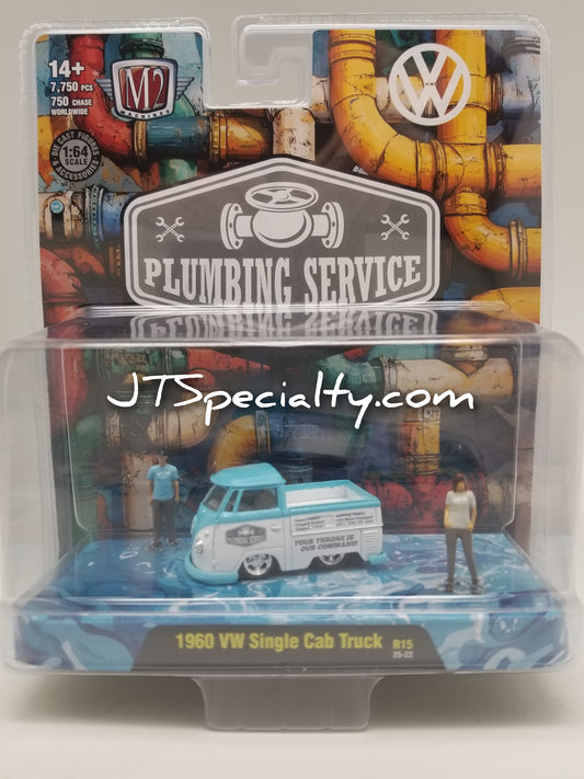 M2 1960 VW Single Cab Truck - Auto-Figs Plumbing Service