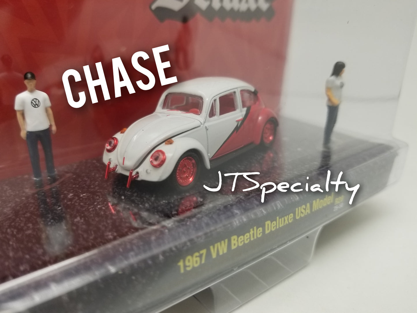 M2 CHASE 1967 VW Beetle Deluxe USA Model - Auto-Figs