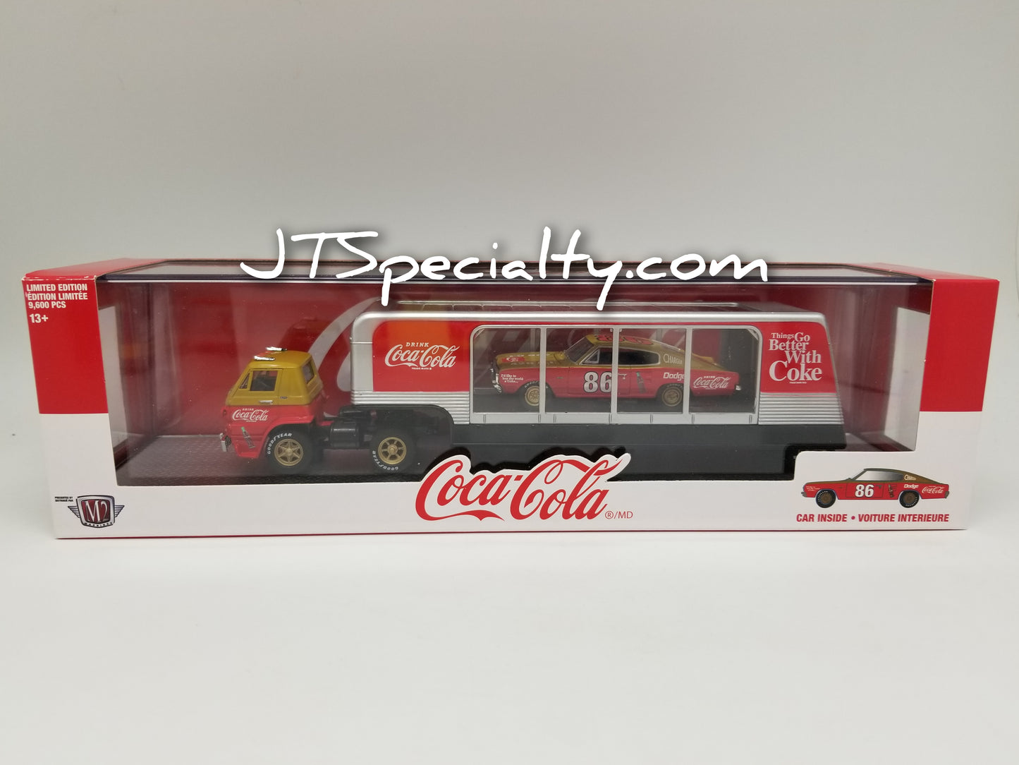 M2 1966 Dodge L600 COE & 1966 Charger HEMI - Coca-Cola Hauler