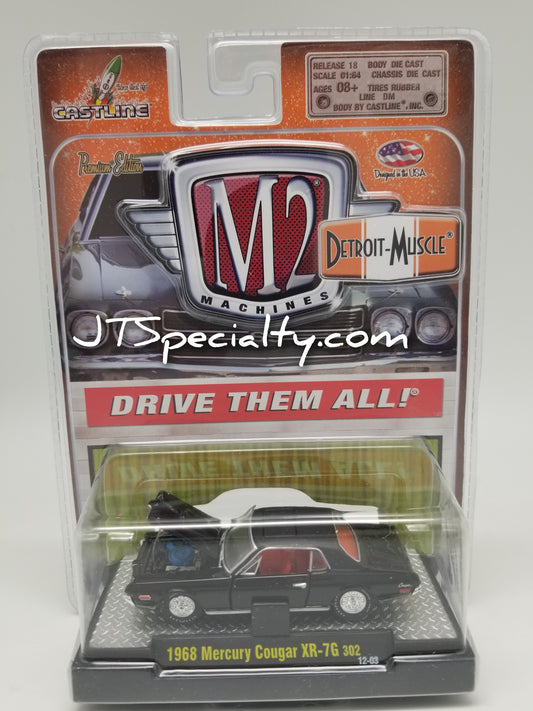 M2 1968 Mercury Cougar XR-7G 302 - Detroit Muscle