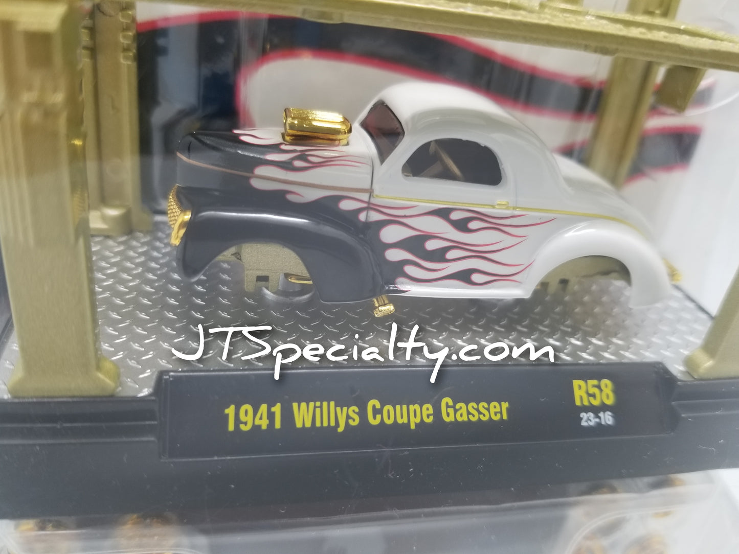 M2 CHASE 1941 Willys Coupe Gasser - Americar Model Kit