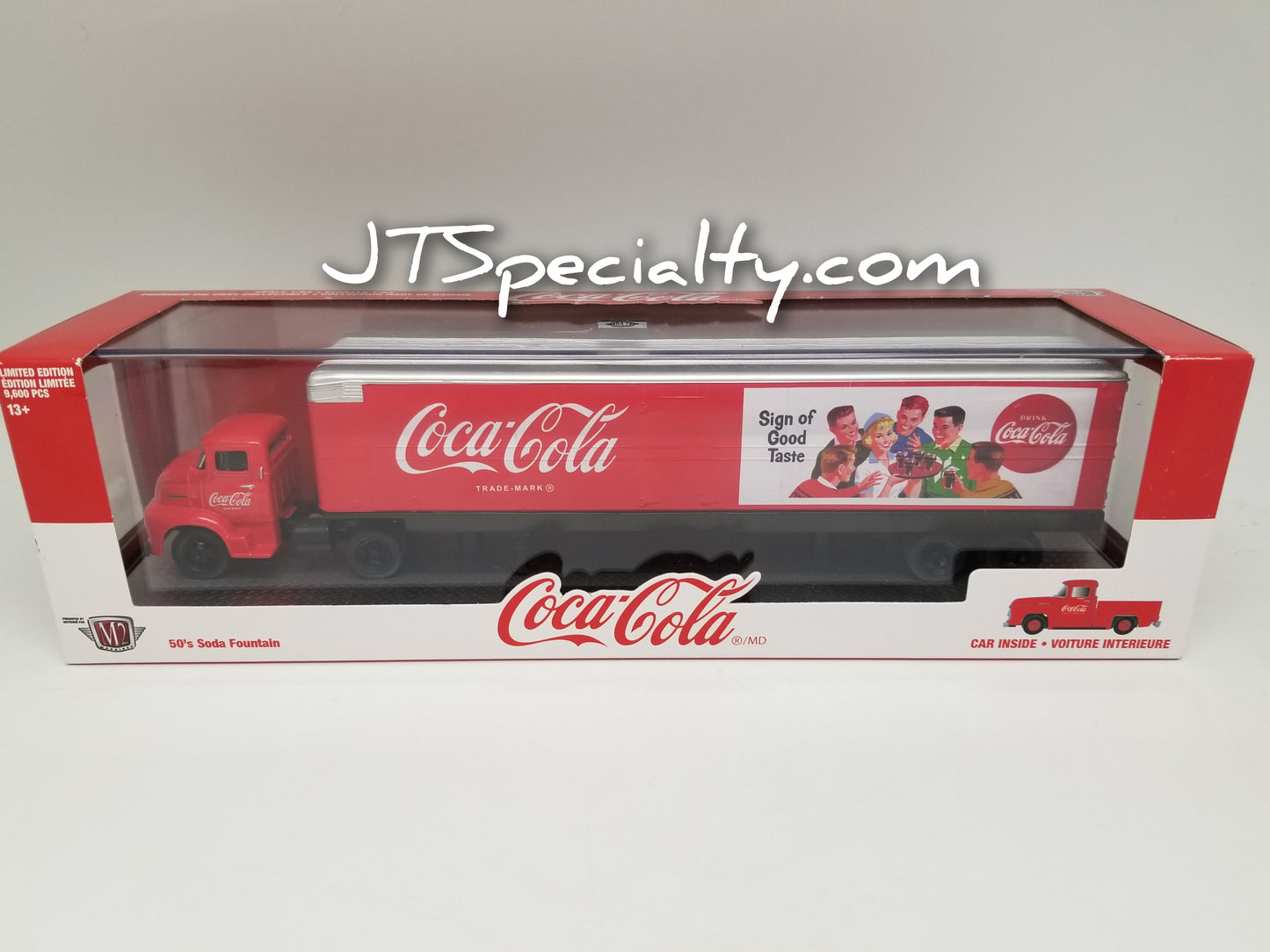 M2 1956 Ford COE & 1956 F-100 Auto Hauler - Coca-Cola