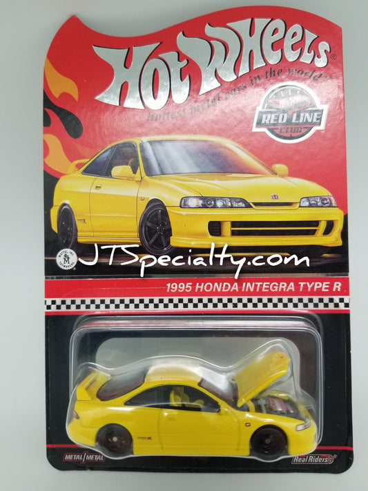 Hot Wheels RLC 1995 Honda Integra Type R - Yellow