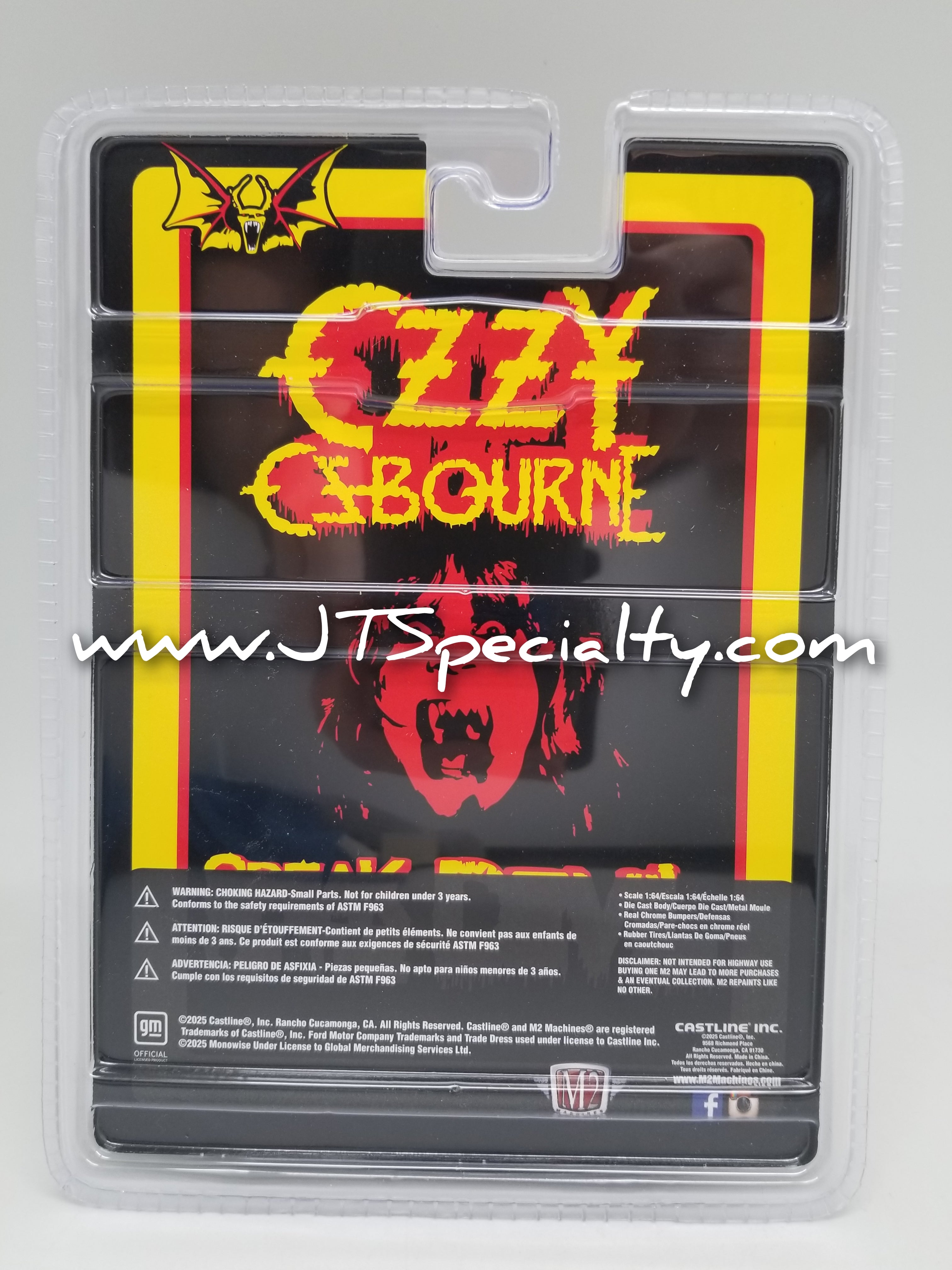 M2 CHASE 1968 Chevrolet Camaro SS 350 - Ozzy Osbourne Rock Legends