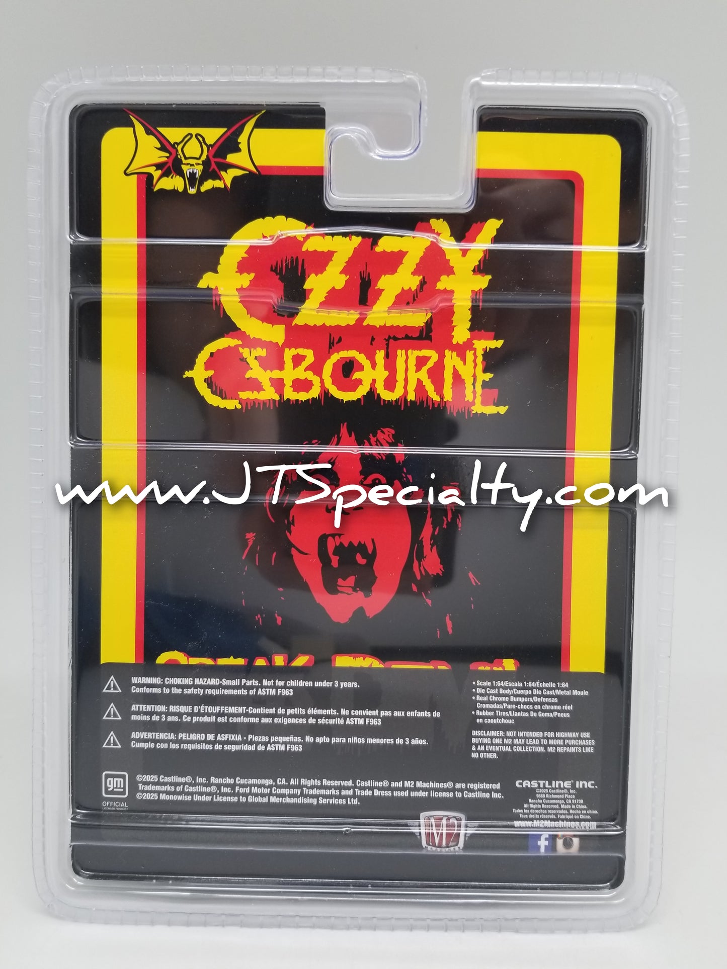 M2 CHASE 1968 Chevrolet Camaro SS 350 - Ozzy Osbourne Rock Legends