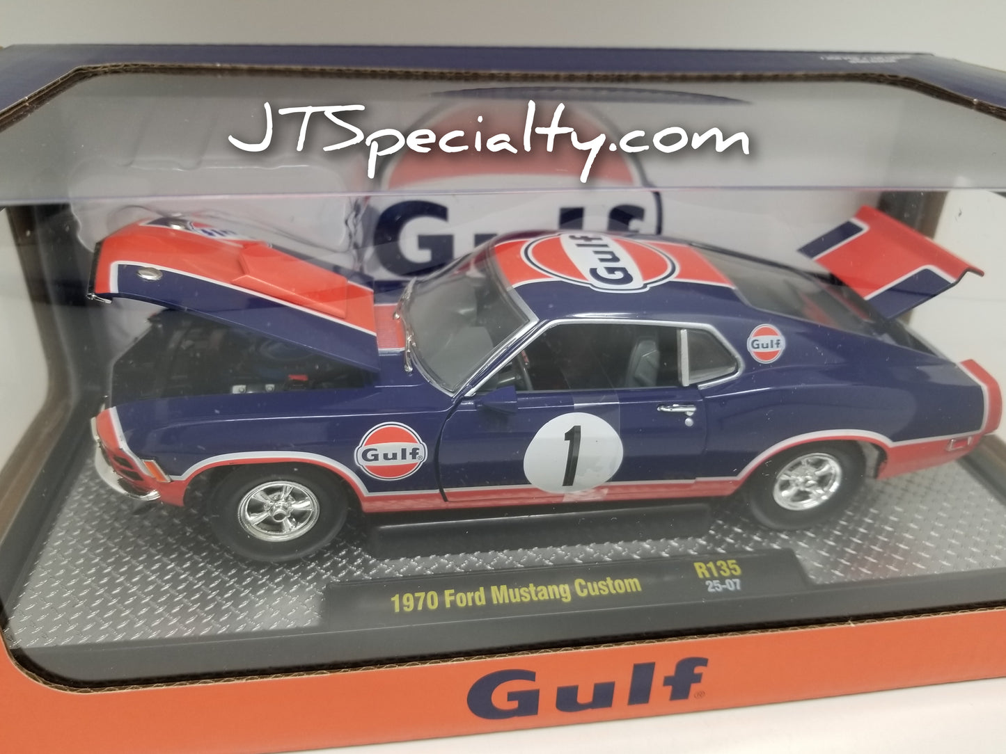 M2 1:24 Scale - 1970 Ford Mustang Custom - GULF