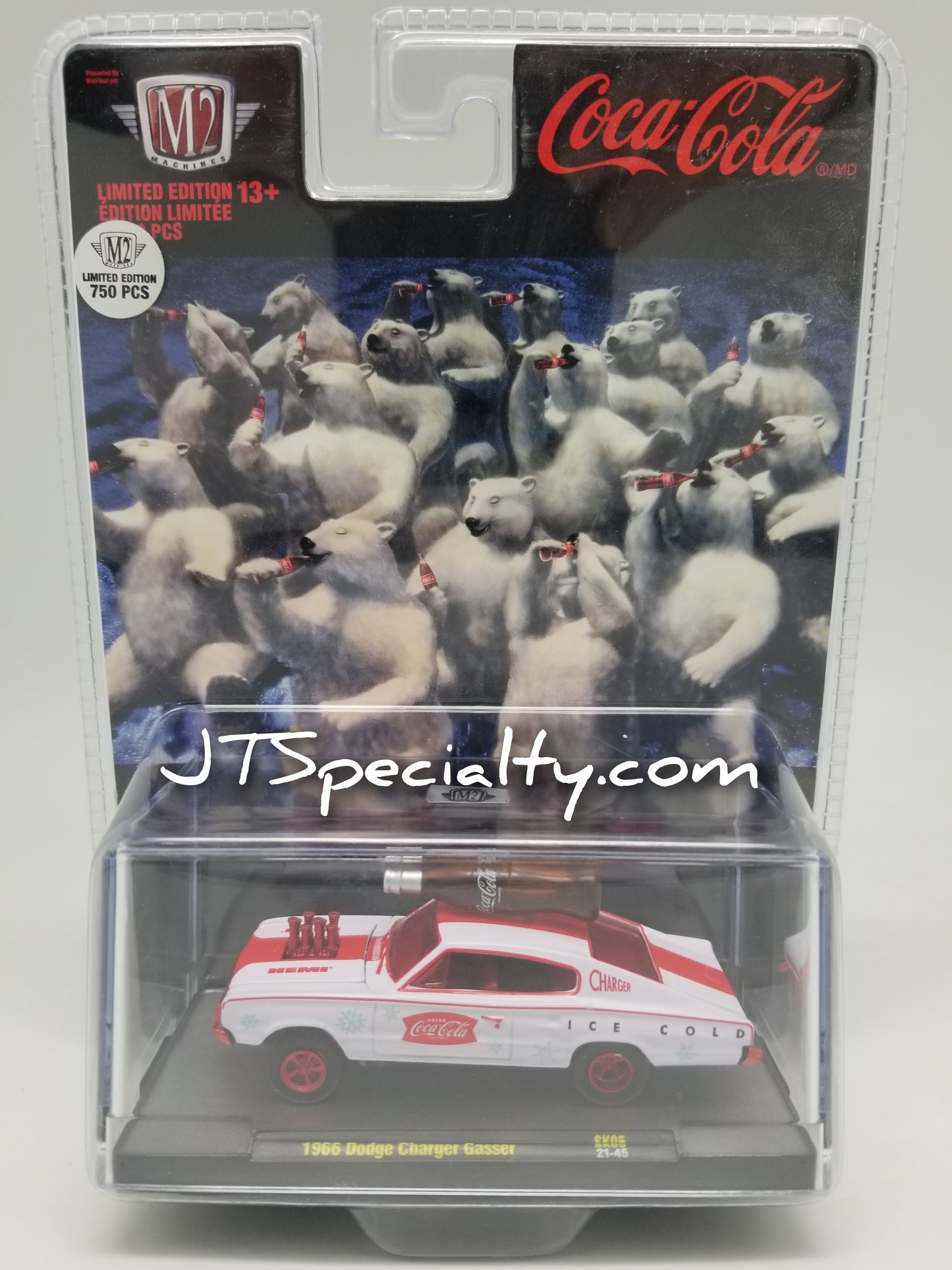 M2 CHASE 1966 Dodge Charger Gasser - Coca-Cola