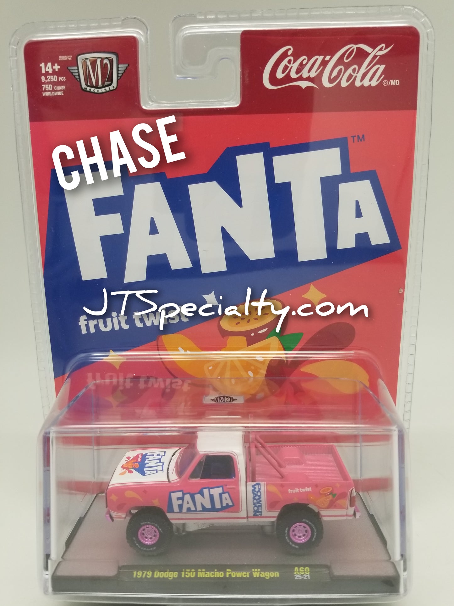 M2 CHASE 1979 Dodge 150 Macho Power Wagon – Fruit Twist Fanta
