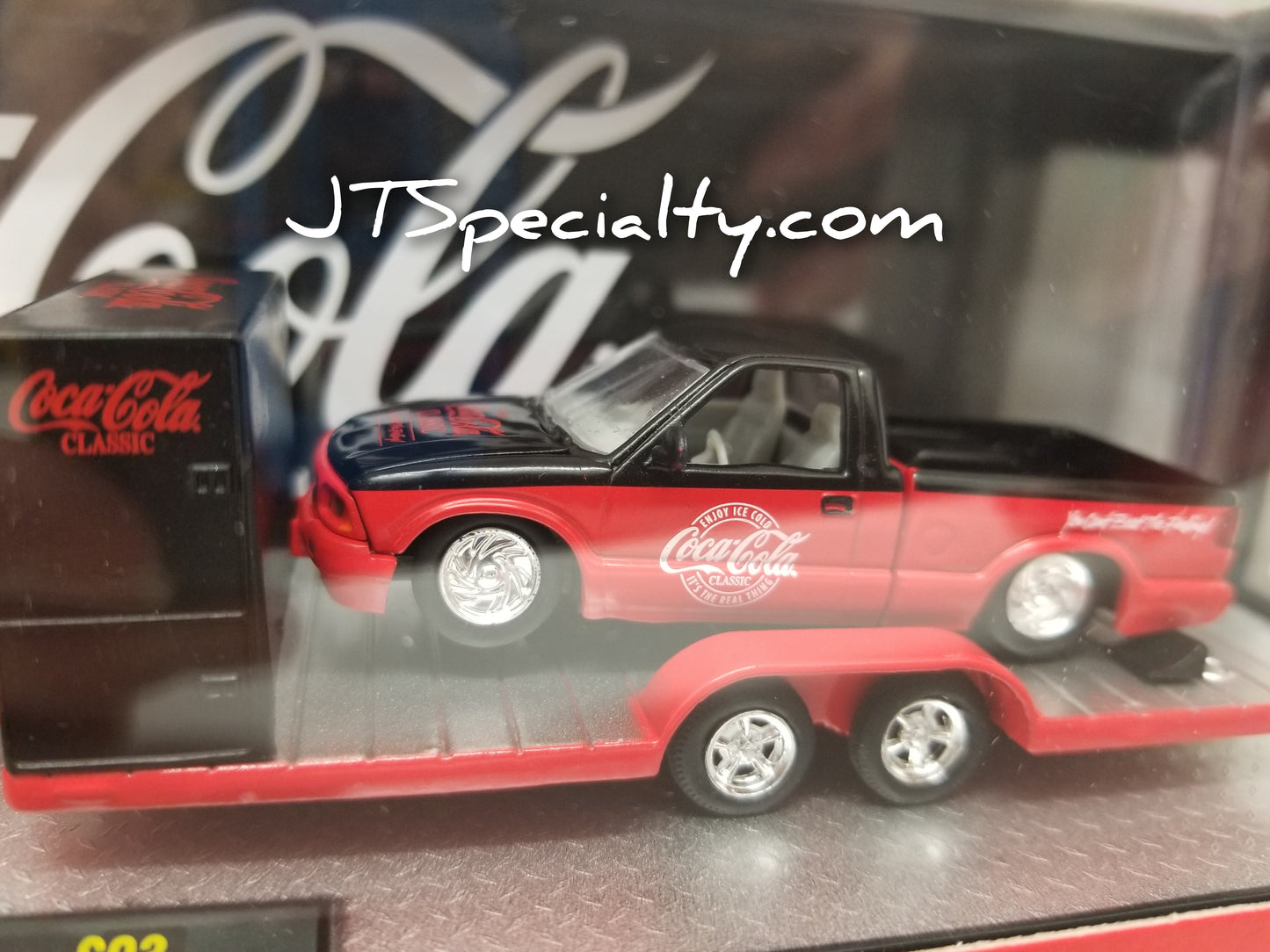 M2 1998 GMC Sierra 1500 4x4 & 1995 S15 Sonoma - Coca-Cola Auto Hauler