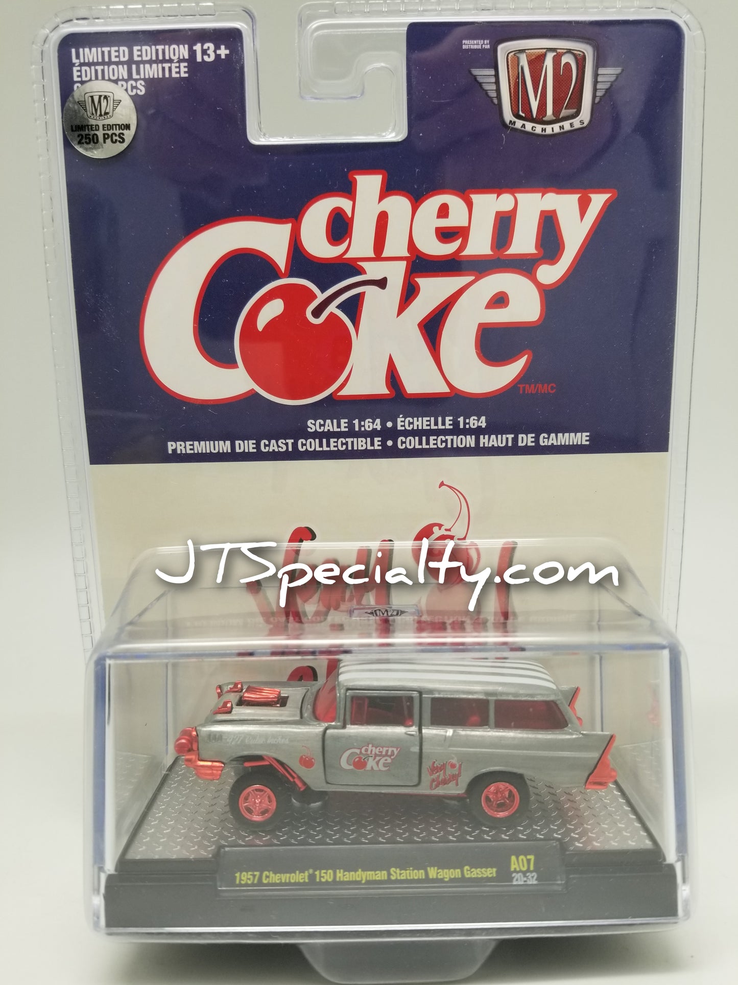 M2 SUPER CHASE 1957 Chevrolet 150 Handyman Station Wagon Gasser - Cherry Coke