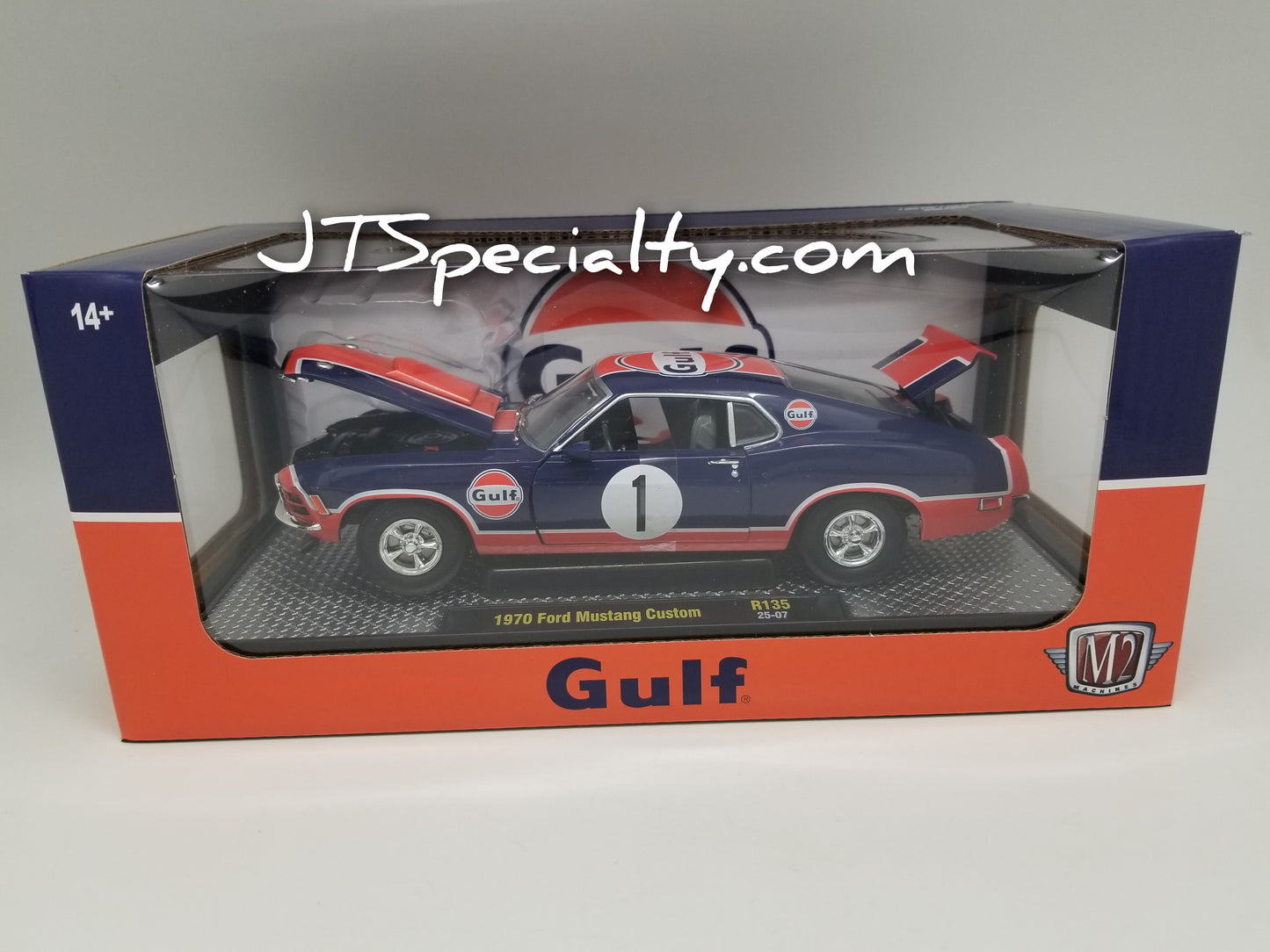 M2 1:24 Scale - 1970 Ford Mustang Custom - GULF