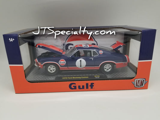 M2 1:24 Scale - 1970 Ford Mustang Custom - GULF