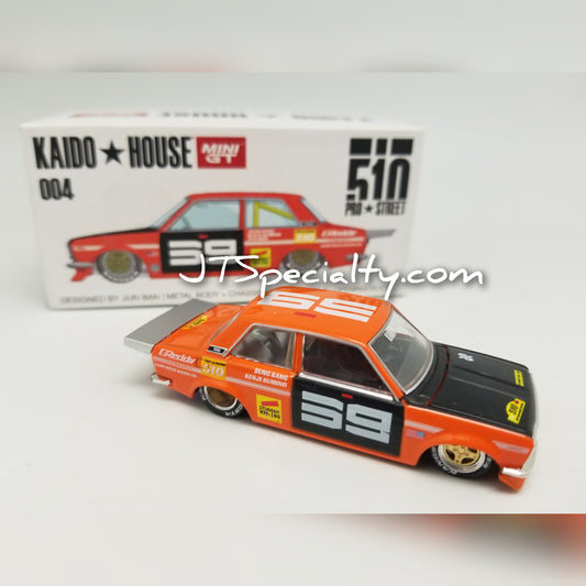 Kaido House *OPEN BOX* 004 Datsun 510 Pro Street SK510 - Orange