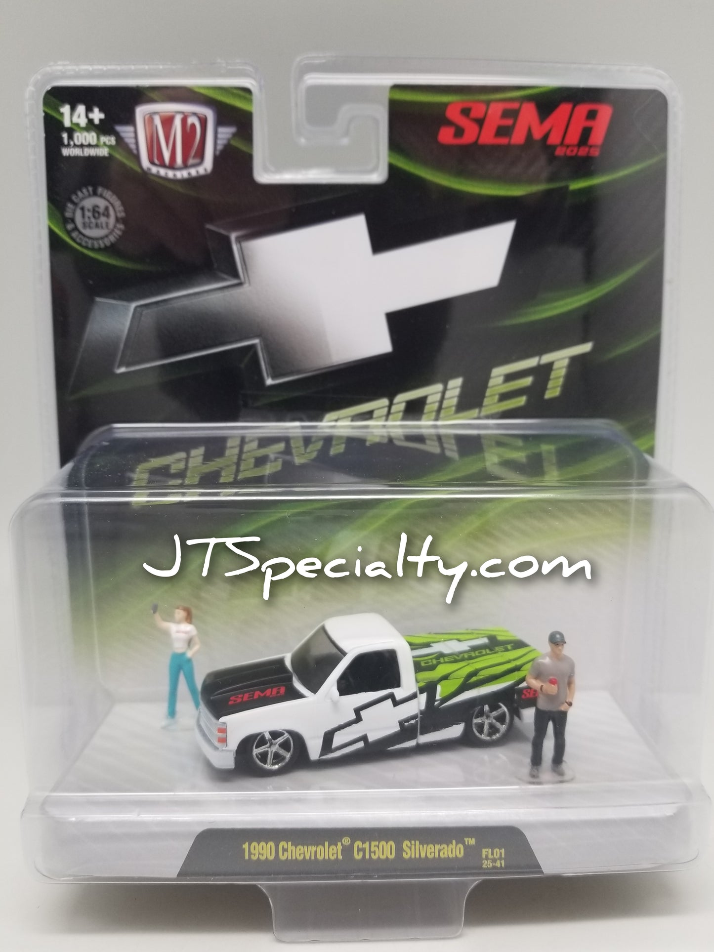 M2 1990 Chevrolet C1500 with/ auto-figs - SEMA 2025