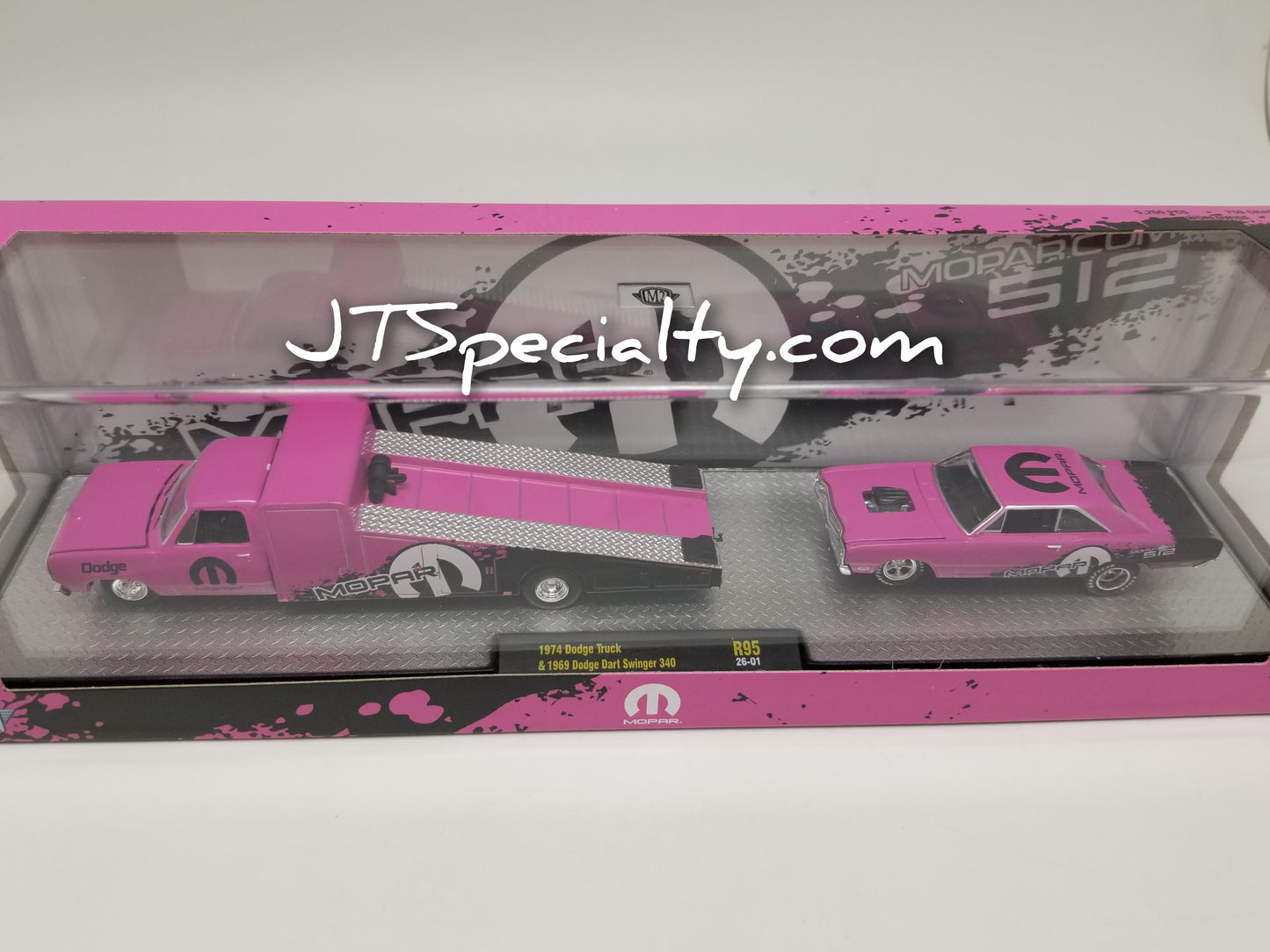 M2 1974 Dodge Truck & 1969 Dart Swinger 340 - Auto Hauler