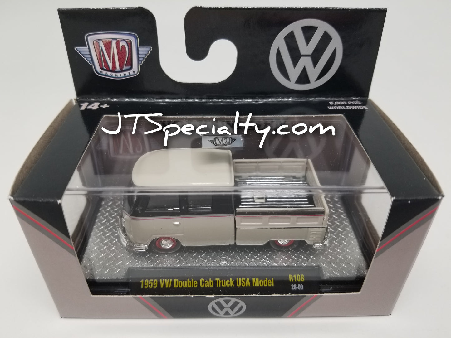 M2 1959 VW Double Cab Truck USA Model