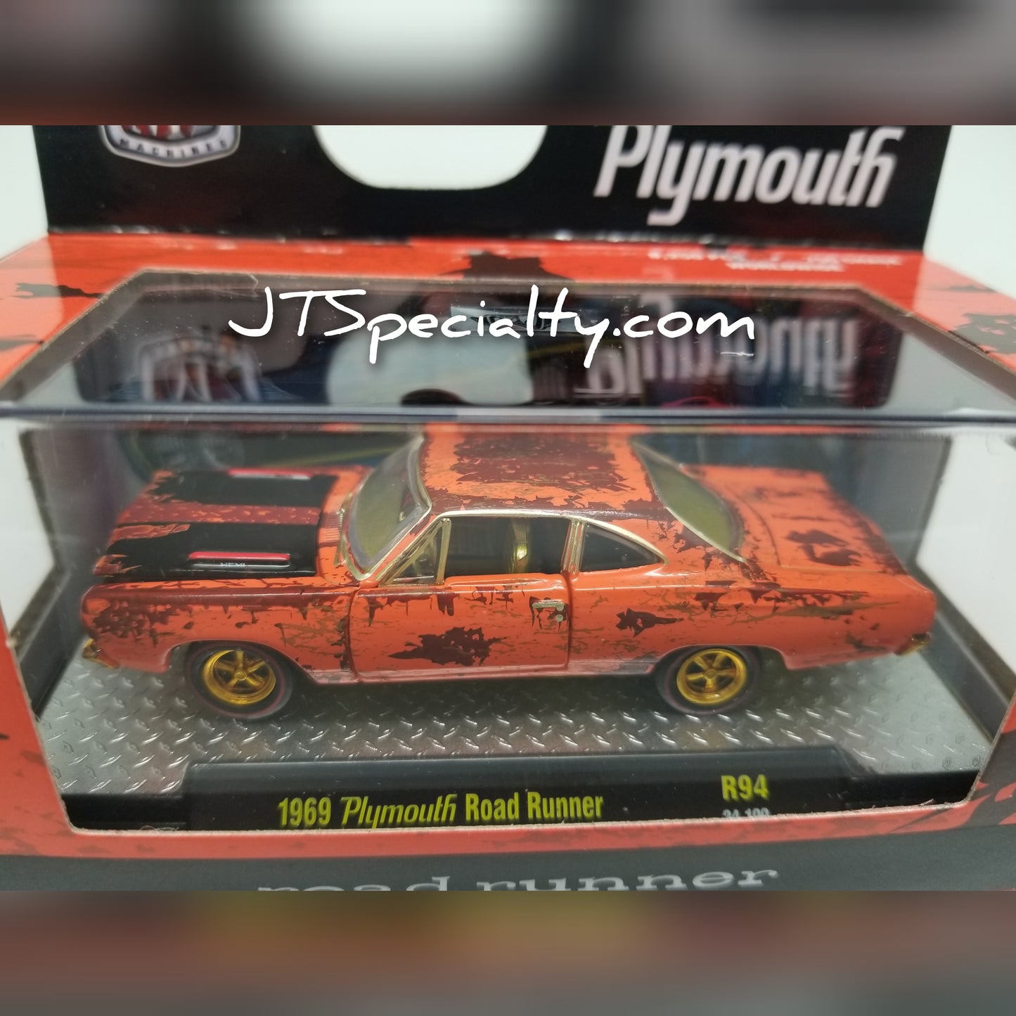 M2 CHASE 1969 Plymouth Road Runner - Patina