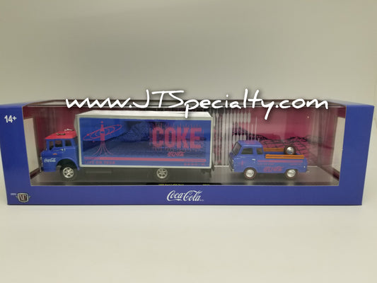 M2 1966 Ford C-950 Truck & 1964 Econoline Truck – Coca-Cola Auto Hauler