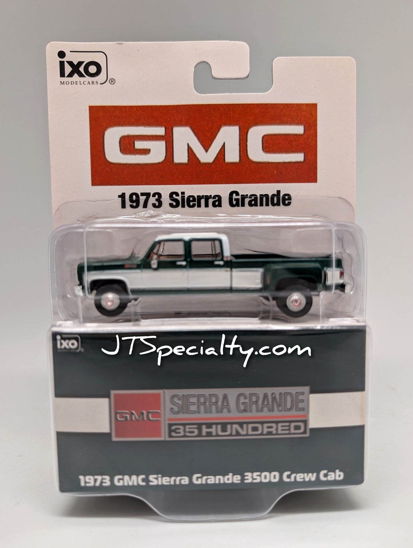 iXO 1973 GMC Sierra Grande 3500 Crew Cab Dually - GREEN