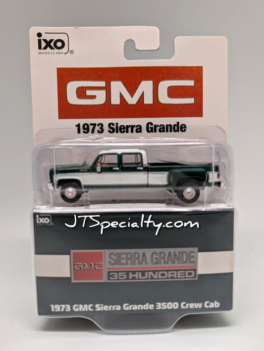iXO 1973 GMC Sierra Grande 3500 Crew Cab Dually - GREEN