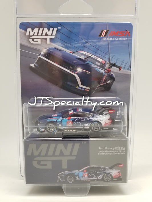 Mini GT 0898 - Ford Mustang GT3 #64 - 2024 IMSA 24HR Daytona