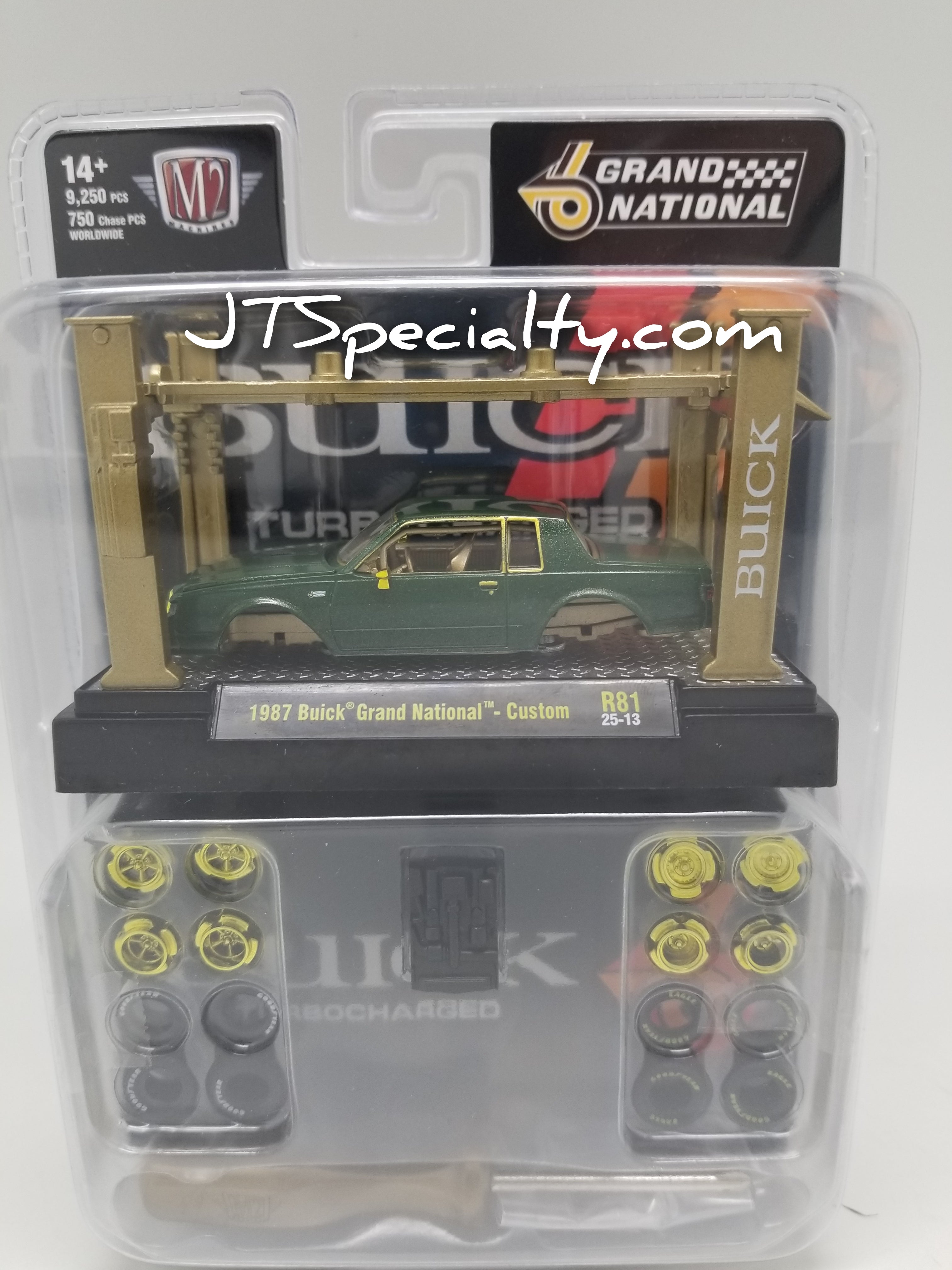 M2 CHASE 1987 Buick Grand National – Custom - Model Kit – JTSpecialty