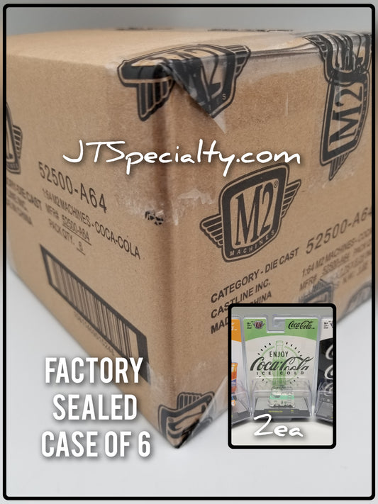 M2 52500-A64 Factory Sealed CASE of 6 - Coca-Cola
