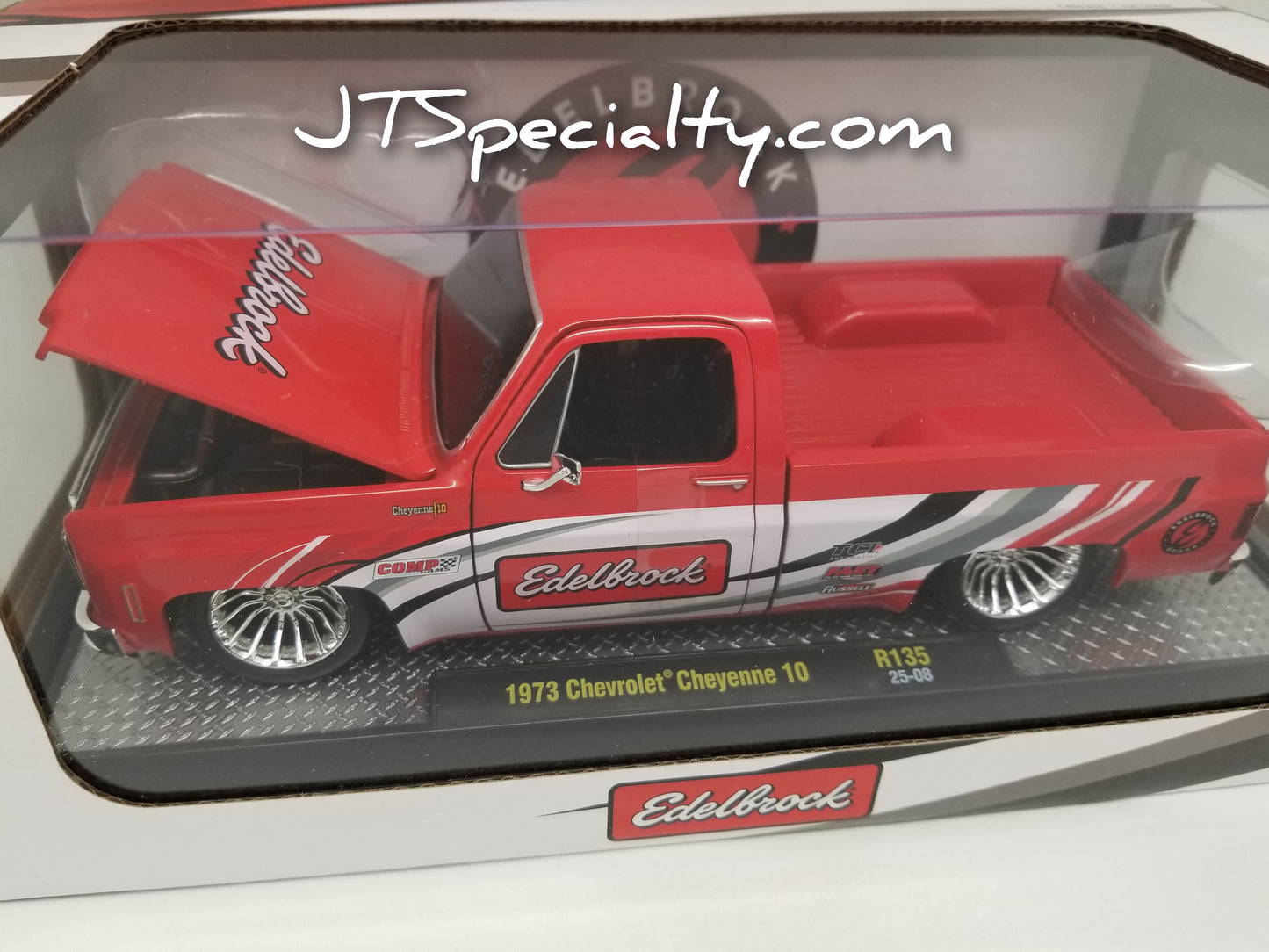 M2 1:24 Scale - 1973 Chevrolet Cheyenne 10 - Edelbrock