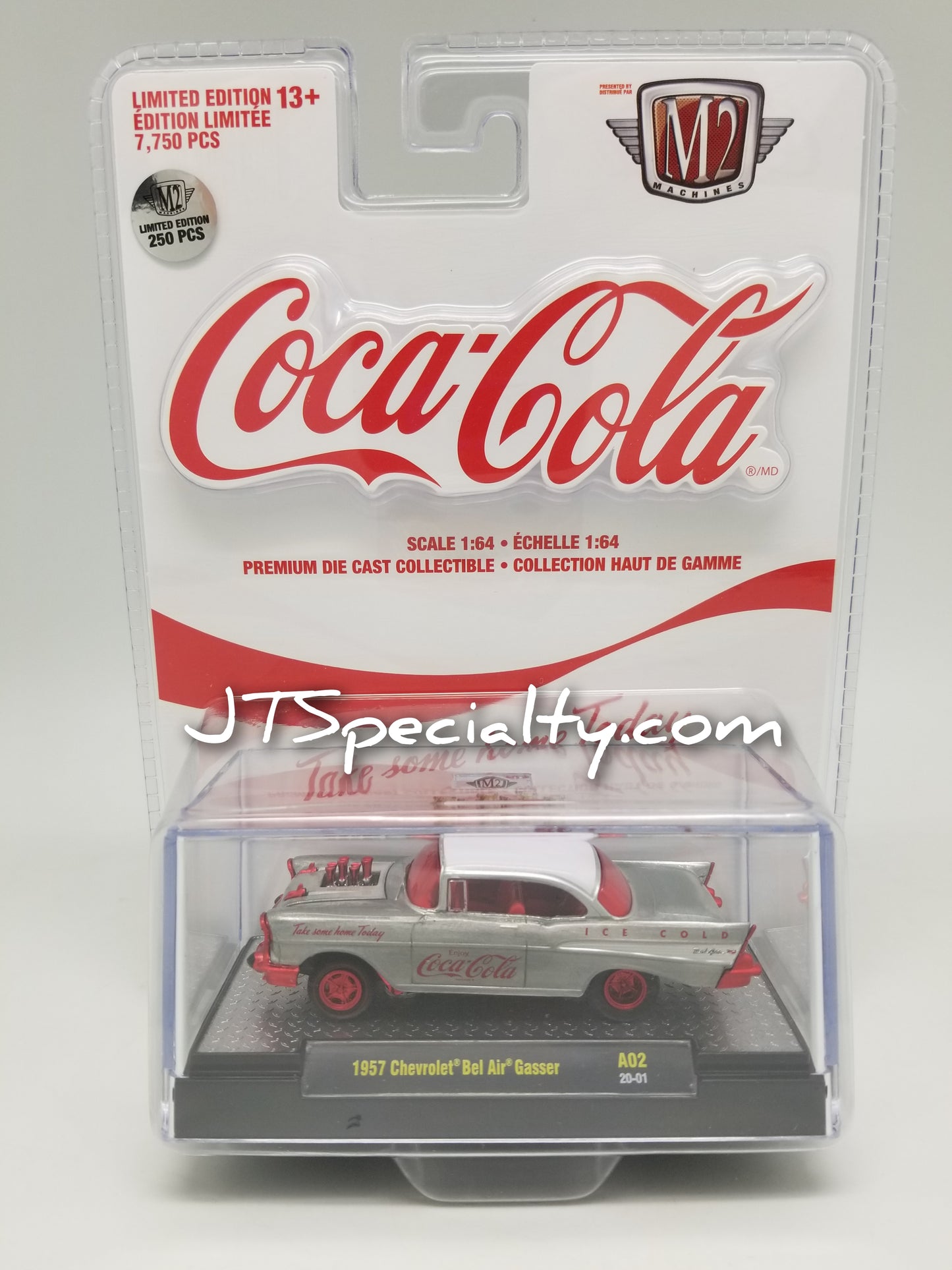 M2 SUPER CHASE 1957 Chevrolet Bel Air Gasser - Coca-Cola