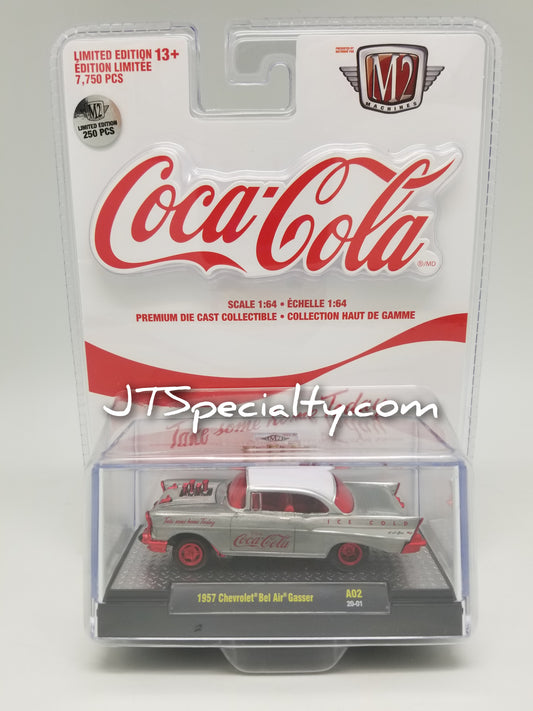 M2 SUPER CHASE 1957 Chevrolet Bel Air Gasser - Coca-Cola