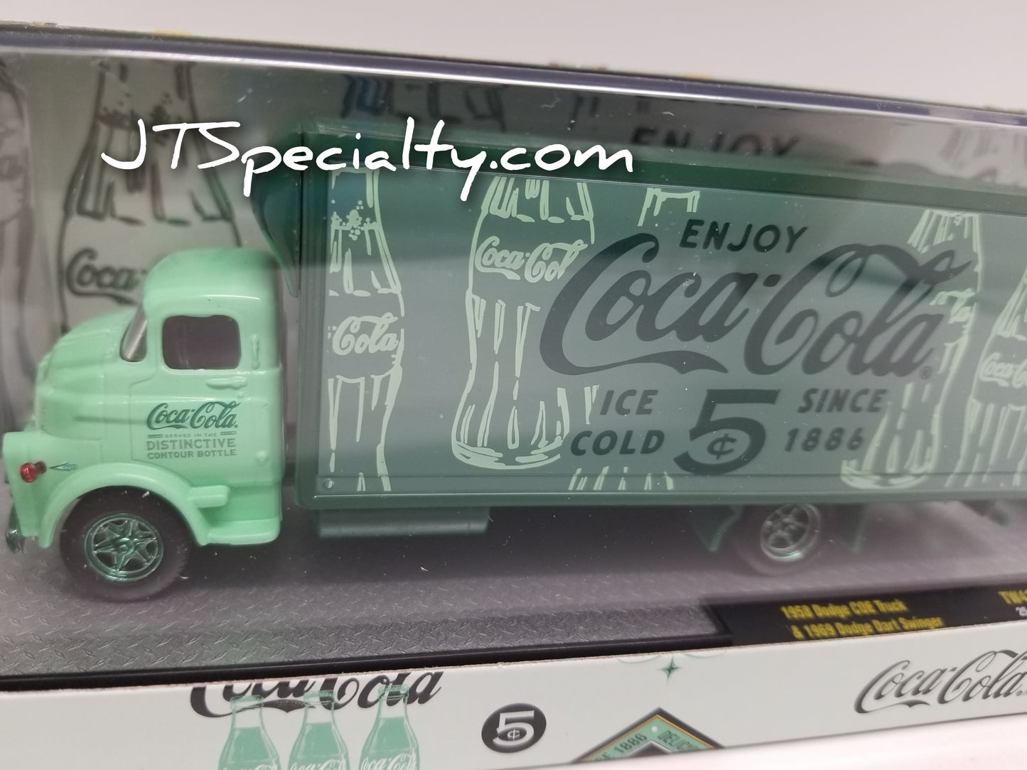 M2 CHASE 1958 Dodge COE Truck & 1969 Dodge Dart Swinger – Coca-Cola Auto Hauler