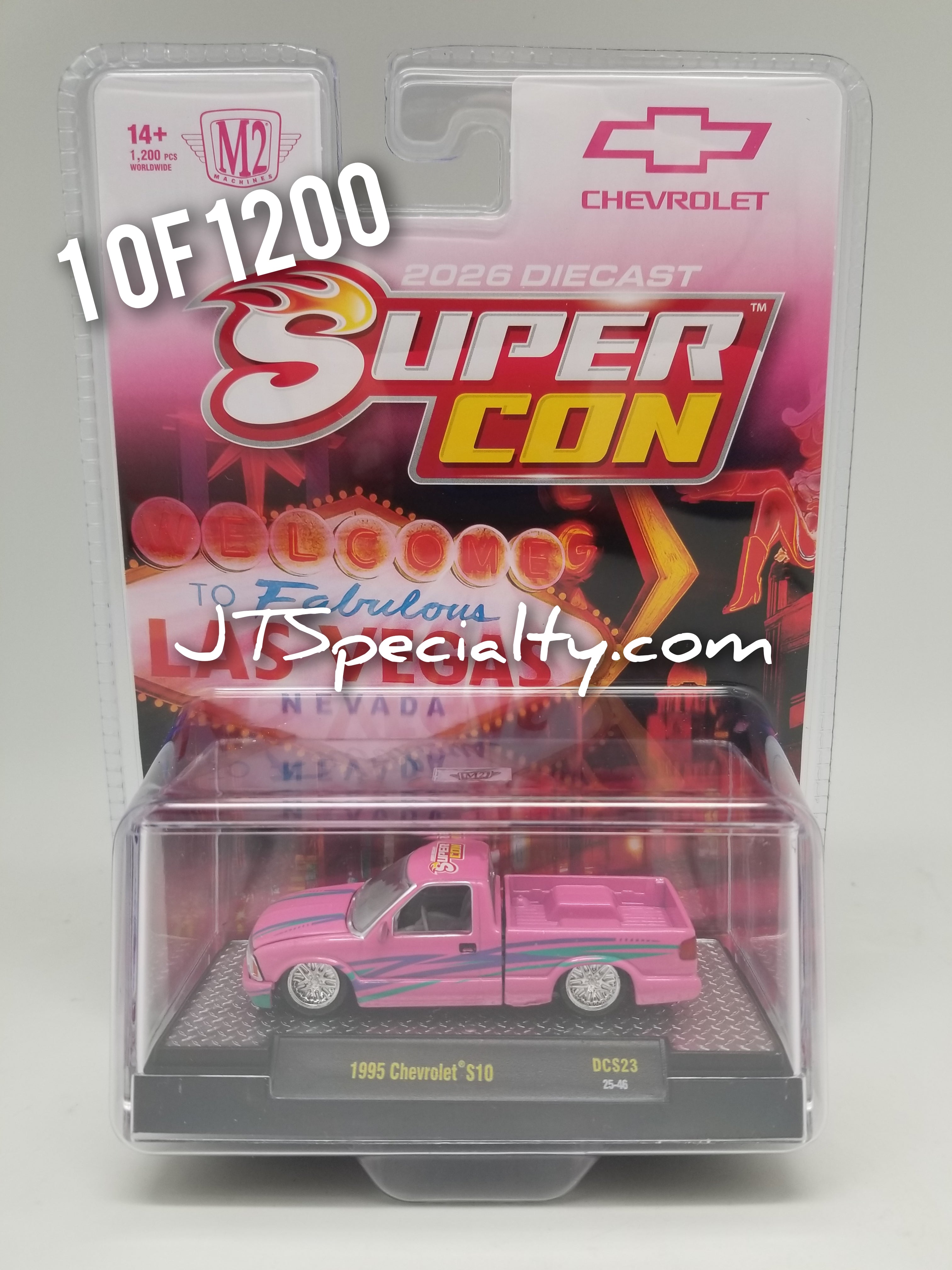 M2 1995 Chevrolet S10 - 2026 Diecast SuperCon – JTSpecialty