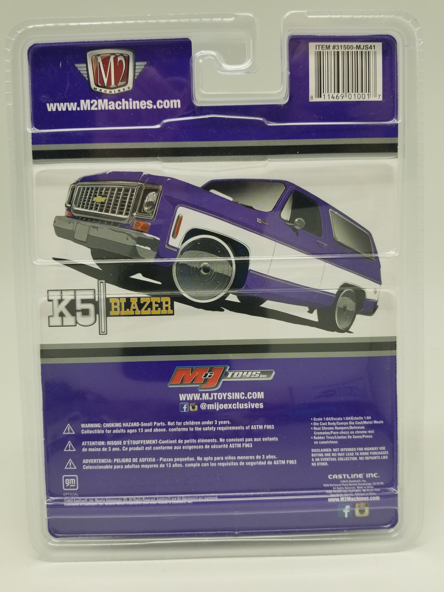 M2 CHASE 1973 Chevrolet K5 Blazer - MiJo Exclusive