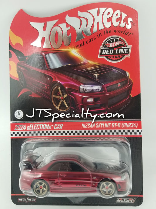 Hot Wheels RLC Nissan Skyline GT-R (BNR34)