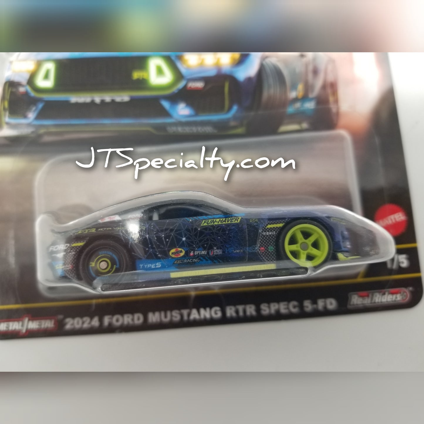 Hot Wheels Circuit Legends 2024 Ford Mustang RTR SPEC 5-FD