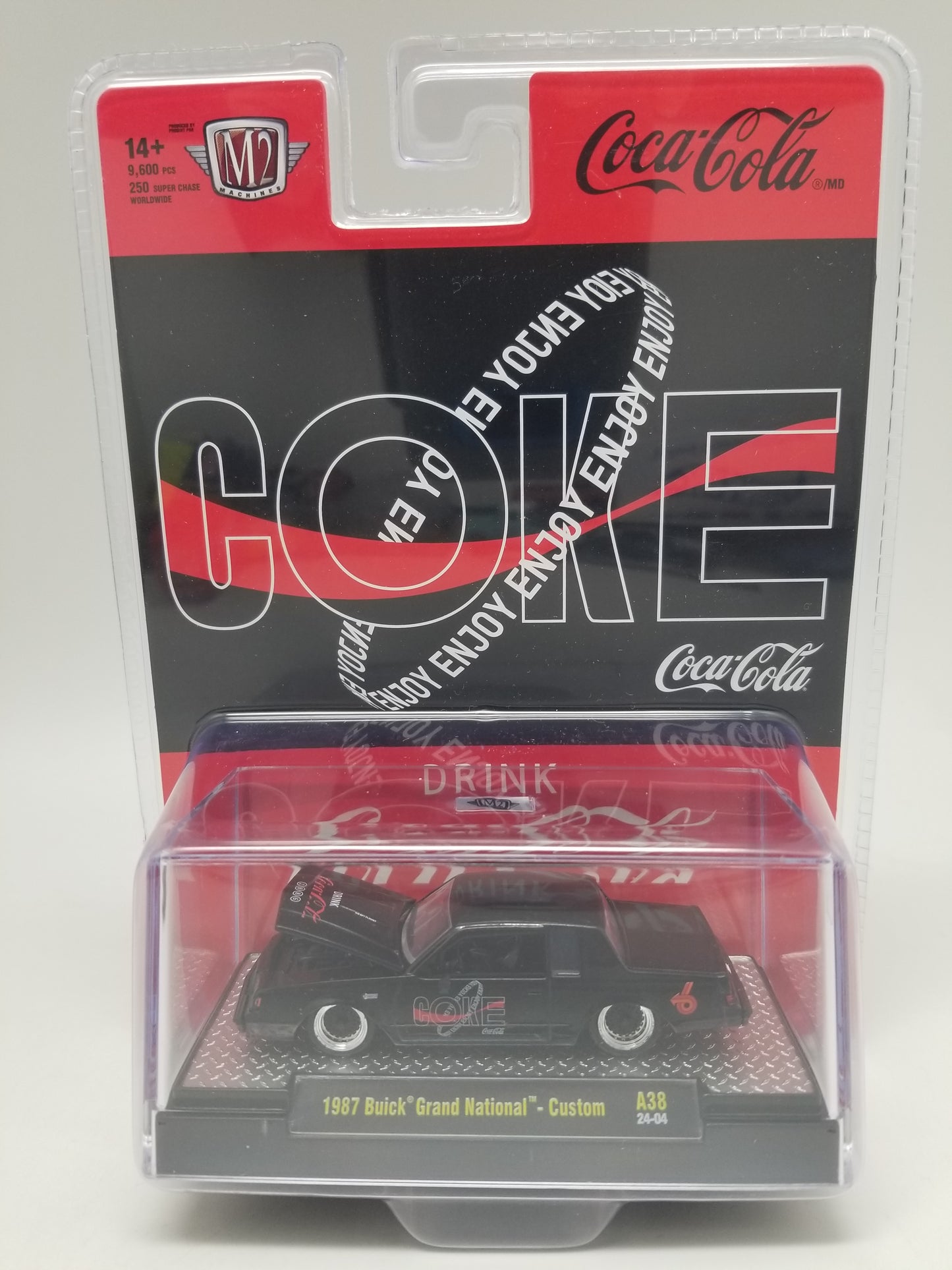 M2 CHASE 1987 Buick Grand National PAIR - Coca-Cola