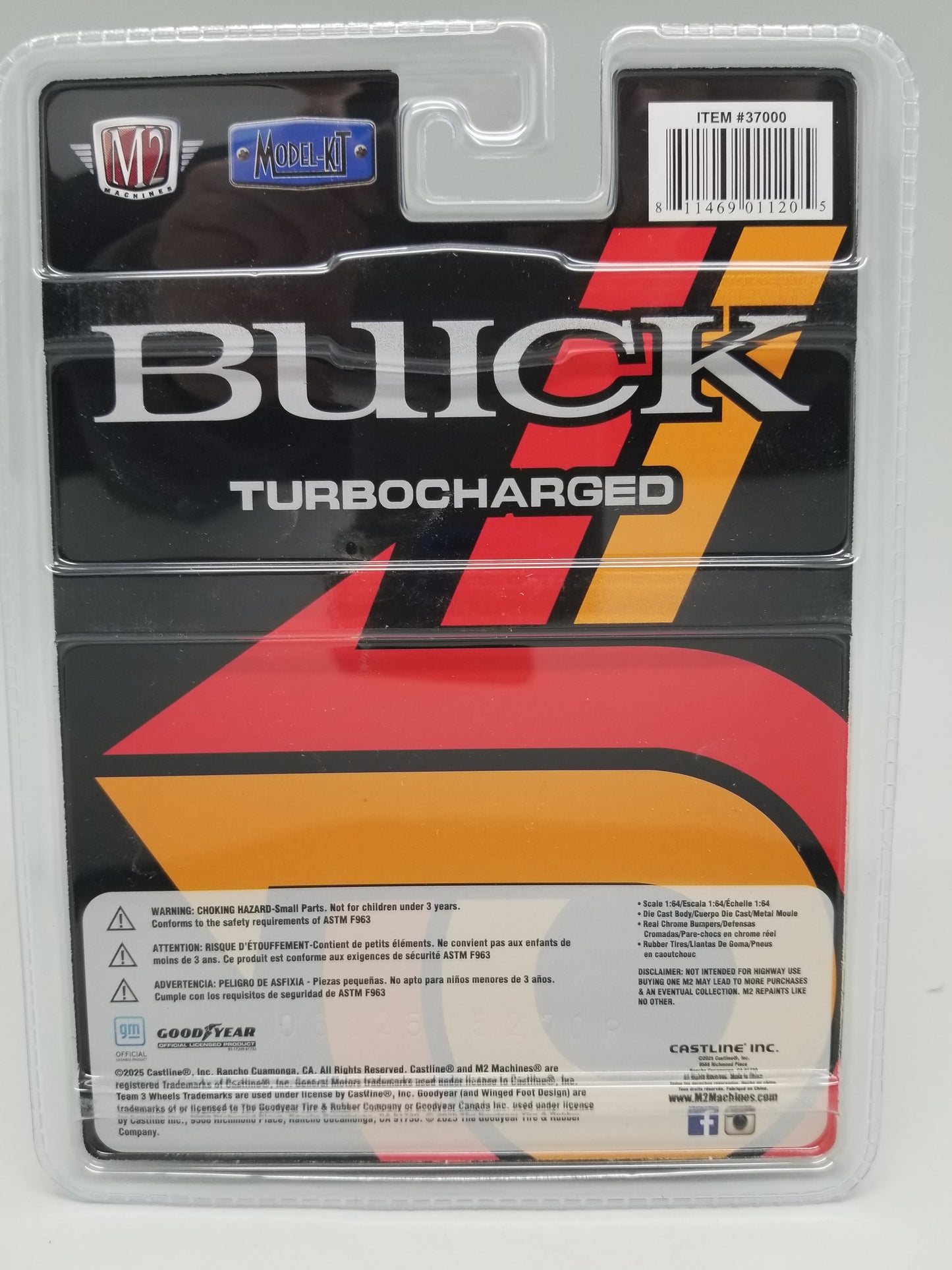 M2 CHASE 1987 Buick Grand National – Custom - Model Kit
