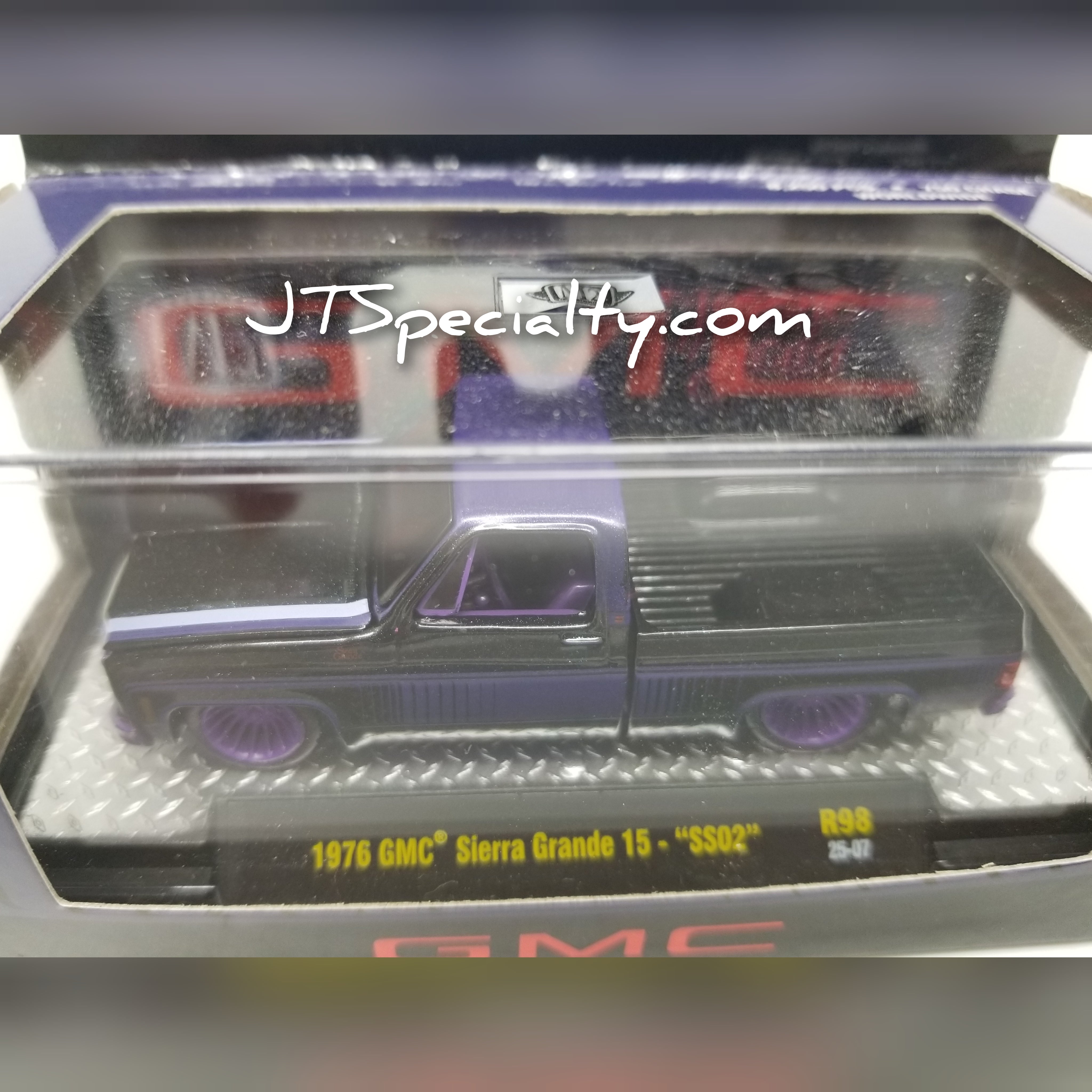 1976 GMC Sierra Grande （チェイス750台限定） M2 Machines 1976 Gmc Sierra Grande 15 Purple CHASE! 1/750 | eBay