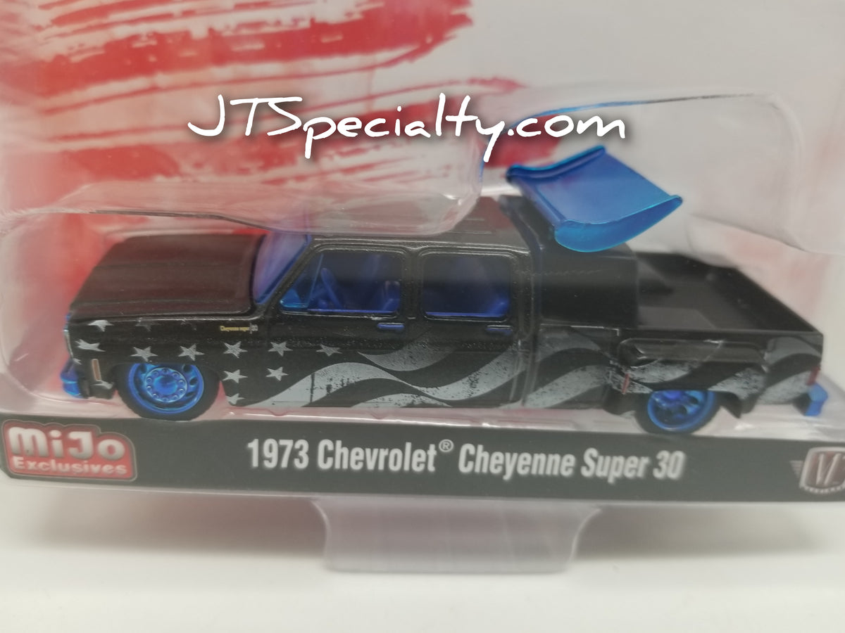 M2 CHASE 1973 Chevrolet Cheyenne Super 30 - Stars & Stripes - MiJo