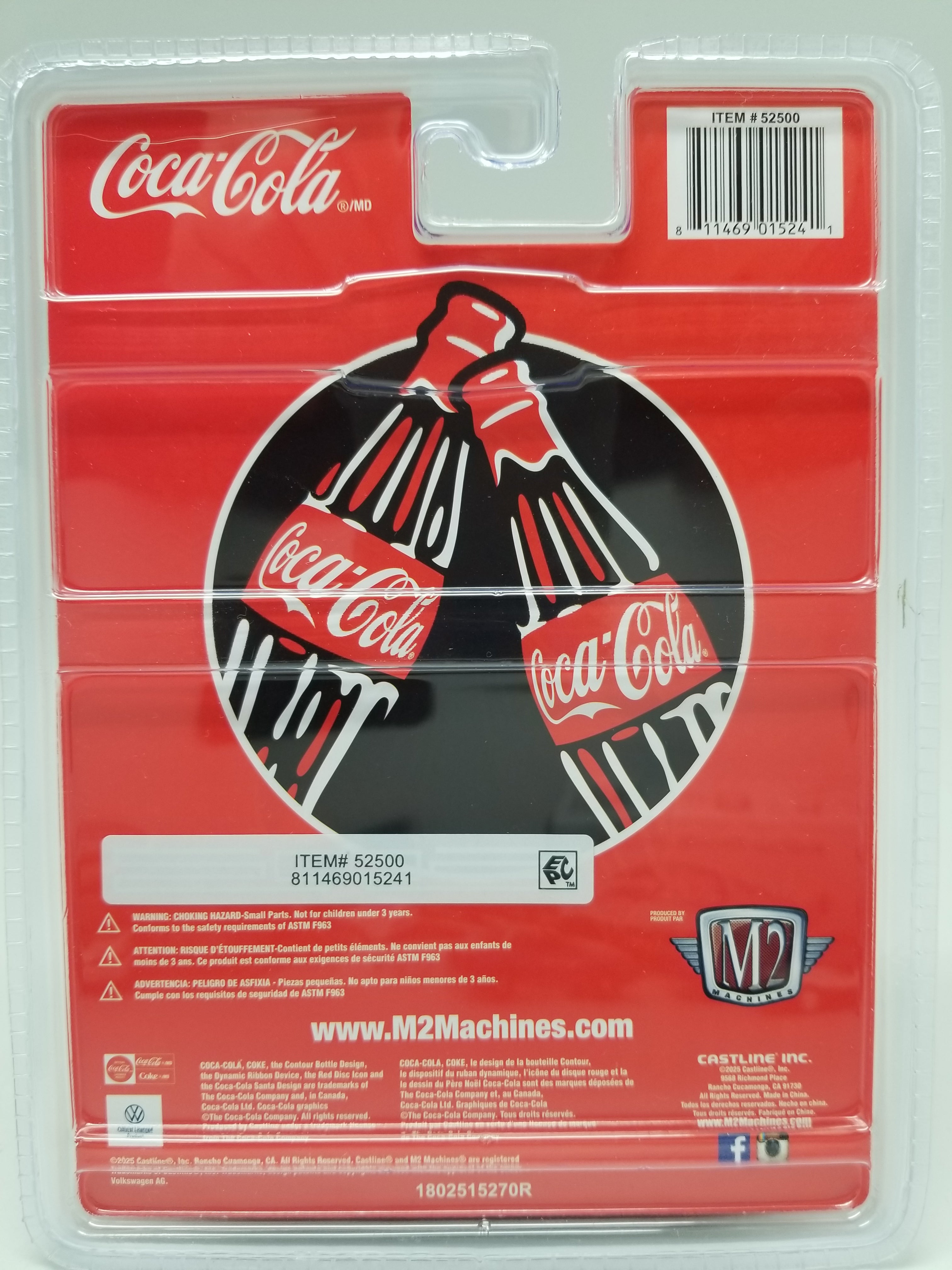 M2 1960 VW Delivery Van - Holiday Coca-Cola – JTSpecialty