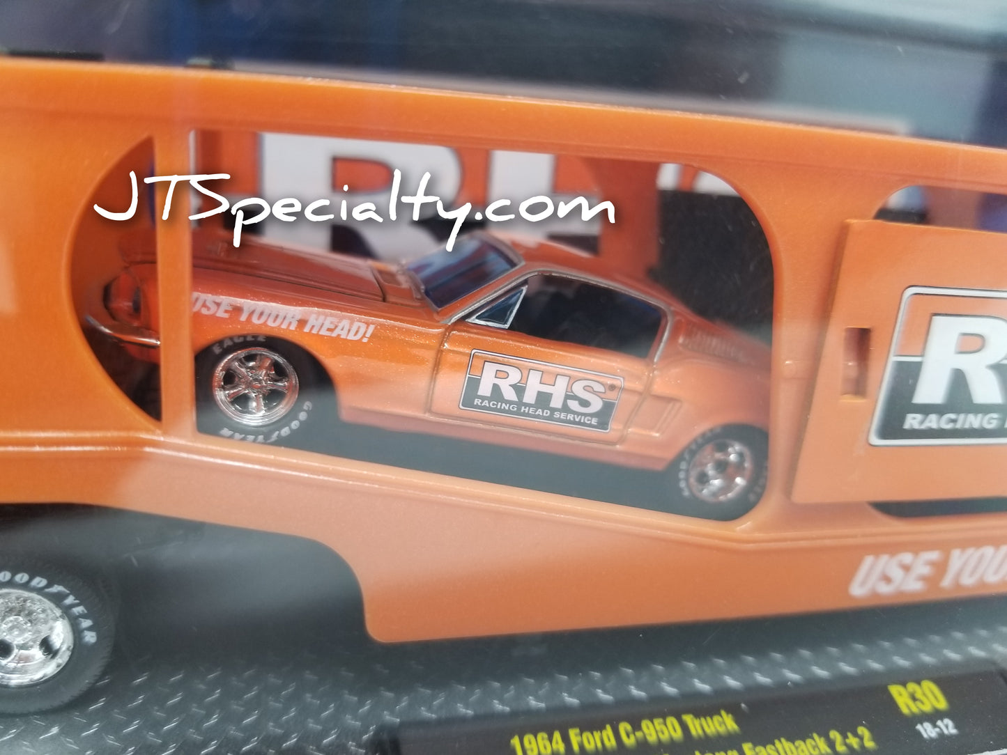 M2 1964 Ford C-950 Truck & 1968 Mustang Fastback 2 + 2 - RHS Auto Hauler