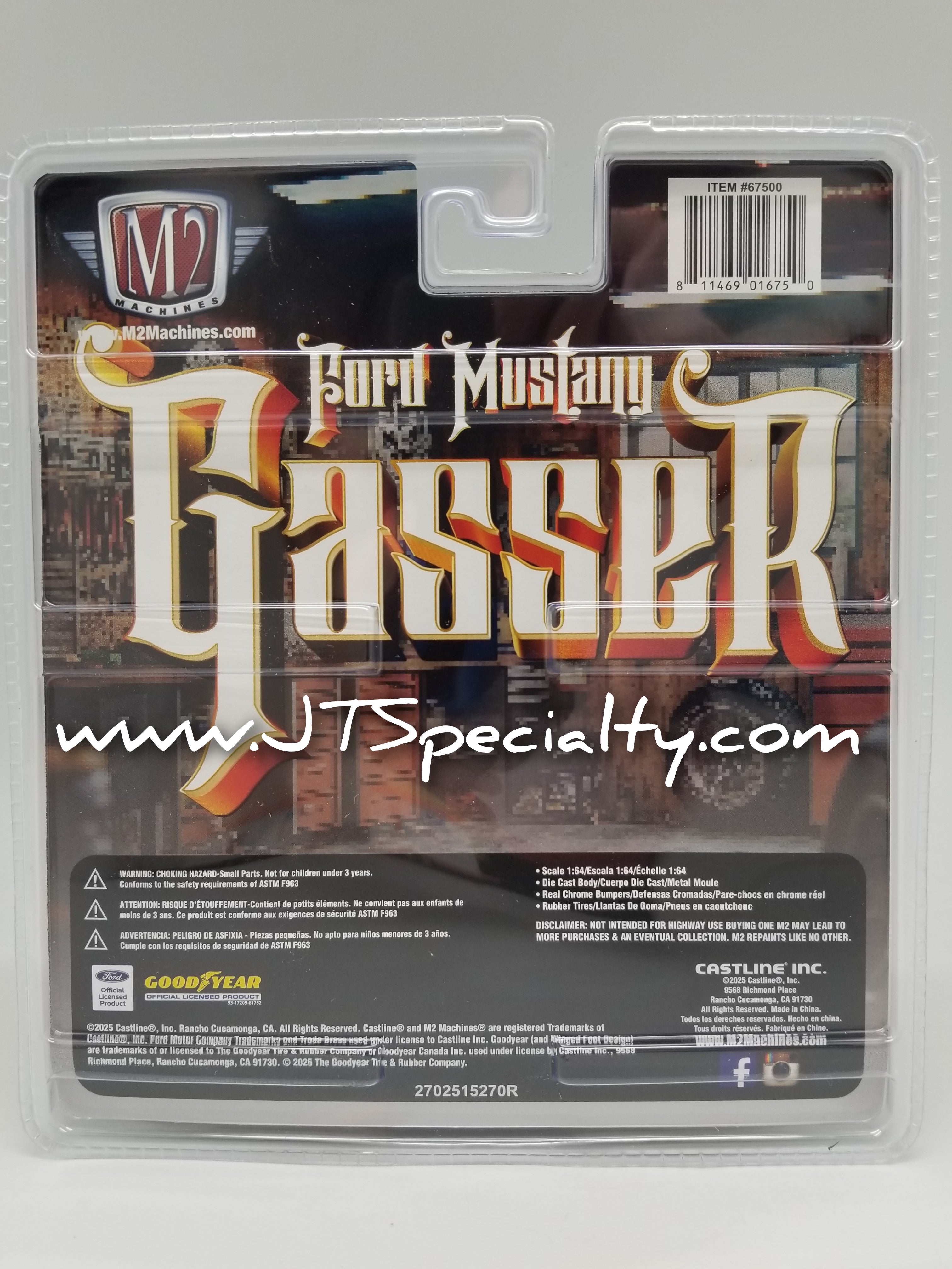 M2 1966 Ford Mustang Gasser - Auto-Figs – JTSpecialty