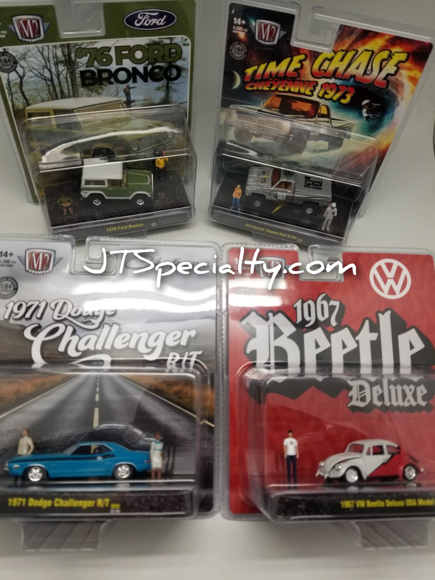 M2 - Auto-Figs Factory Sealed CASE of 4 (1 each)