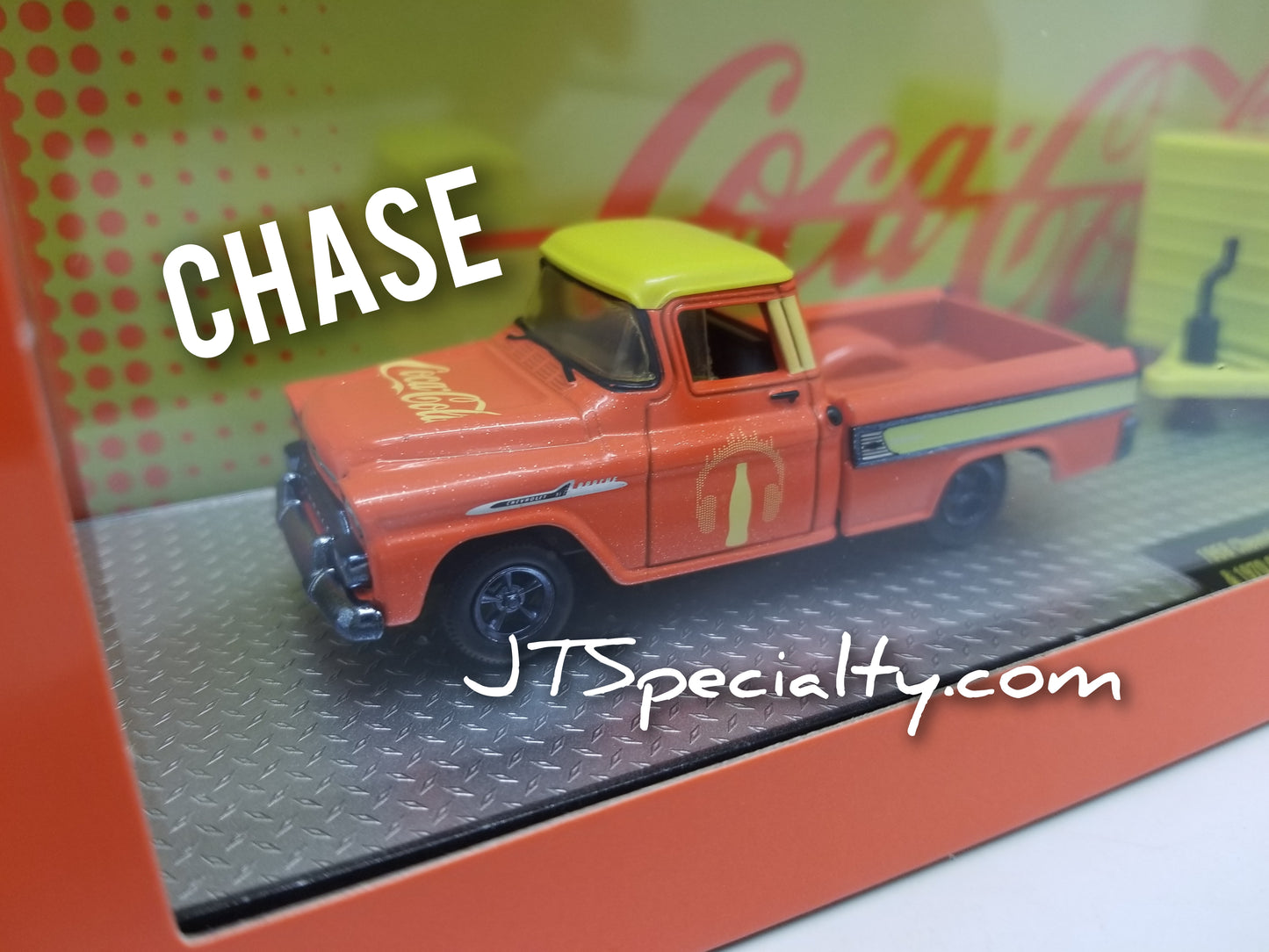 M2 CHASE 1958 Chevrolet Apache Cameo Truck & 1970 Chevelle SS 454 – Coca-Cola Auto Hauler