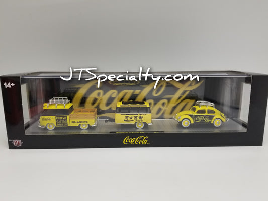 M2 1960 VW Double Cab Truck USA Model & 1953 Beetle – Coca-Cola Auto Hauler