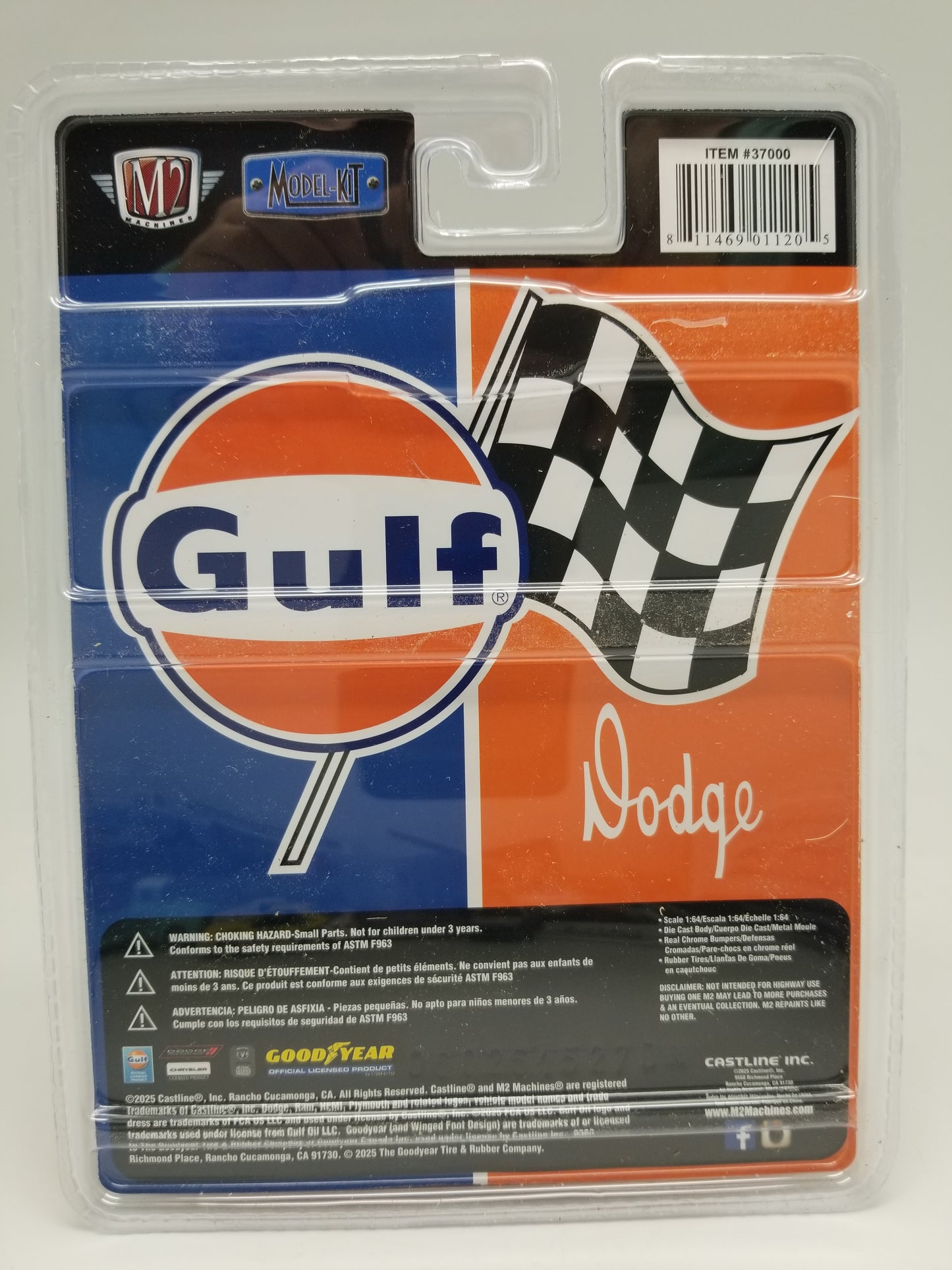 M2 1967 Dodge A100 Panel Van - Gulf Model Kit