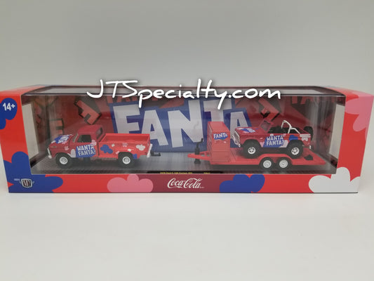 M2 1970 Ford F-100 Custom 4X4 & 1966 Ford Bronco – Fanta Auto Hauler